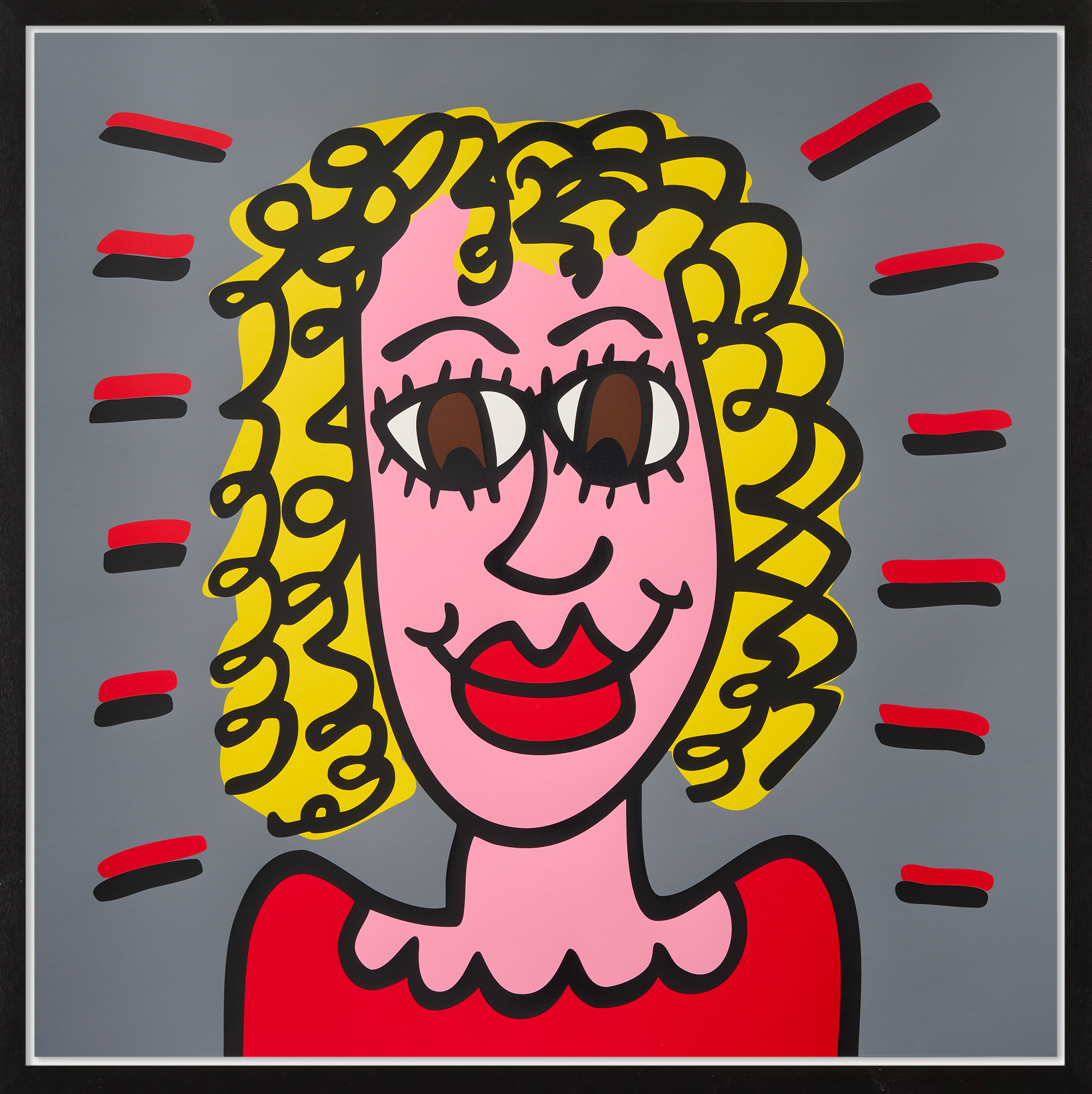 James Rizzi: Bild ‚ICON-GIRL‘ (2008)