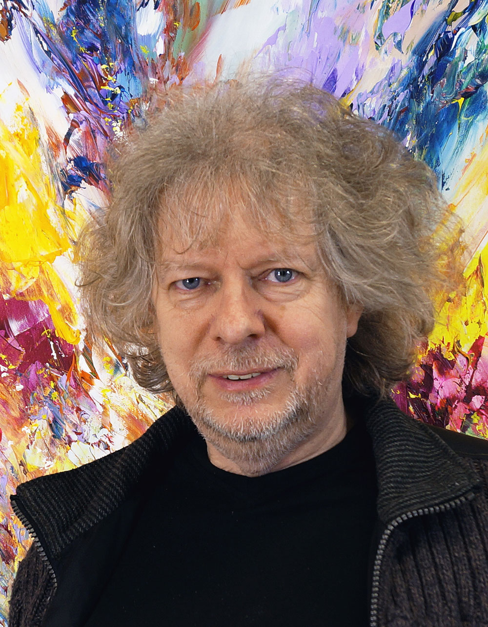 Porträt des deutschen Malers Peter Nottrott Porträt des deutschen Malers Peter Nottrott