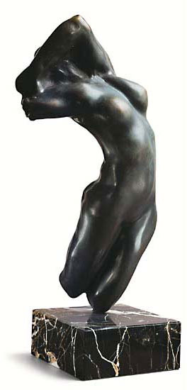 Skulptur "Torso der Adele" (Originalgröße), Version in Kunstbronze von Auguste Rodin