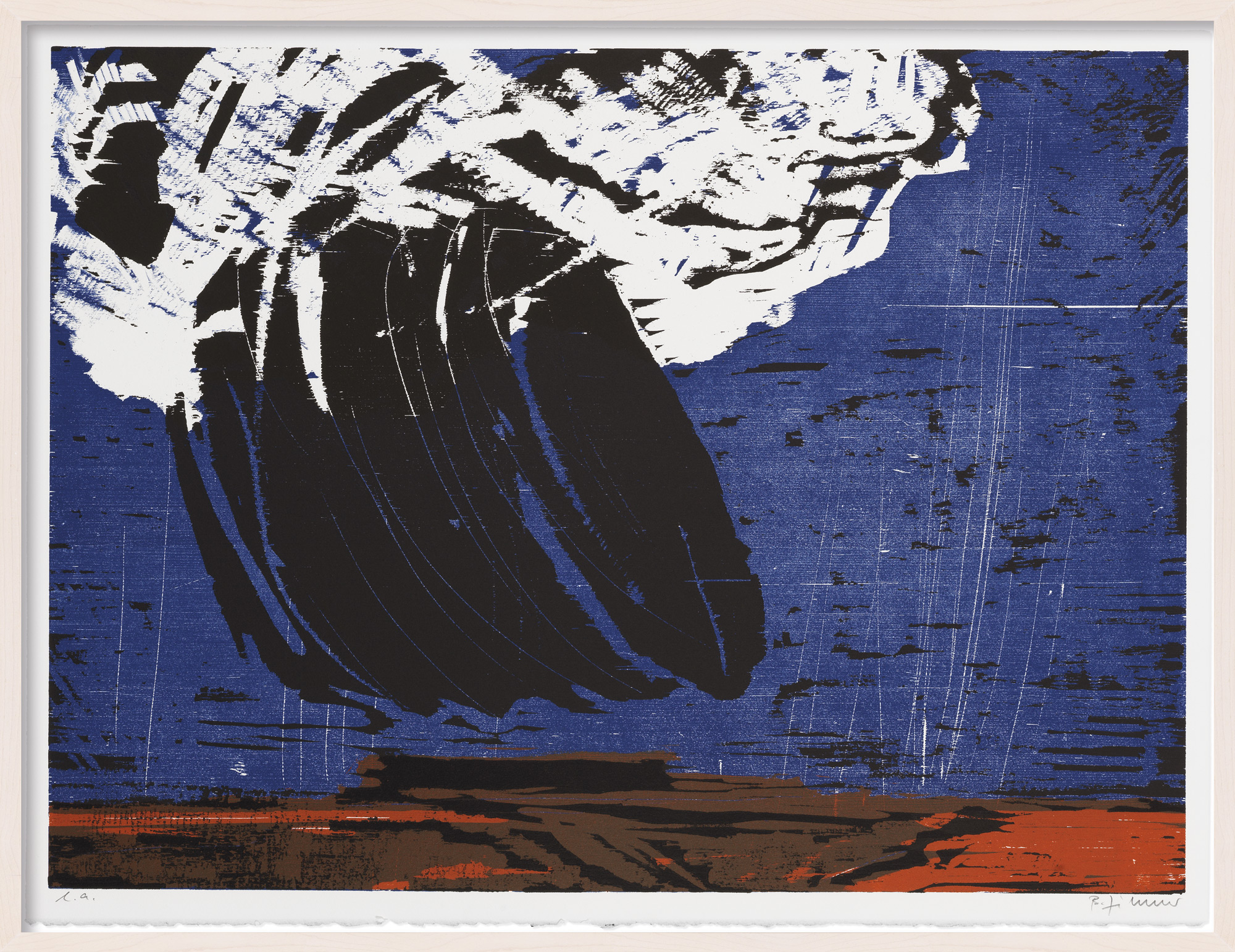 Bernd Zimmer: Bild ‚Monate – April‘ (1990)