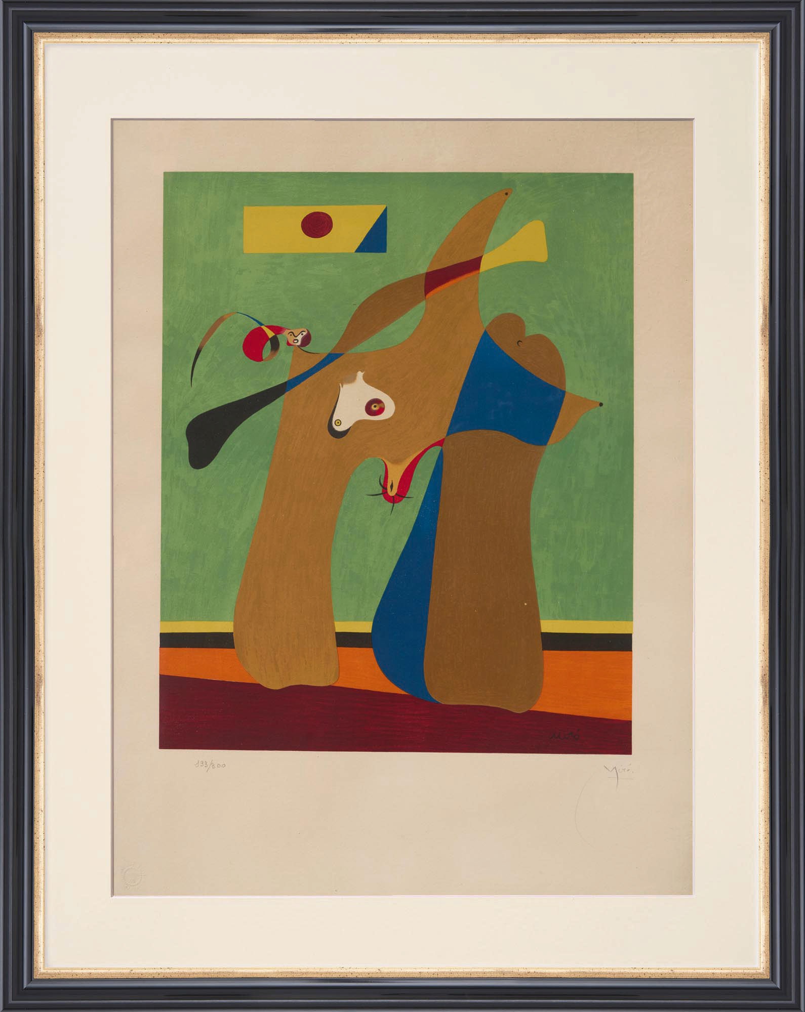 Joan Miró: Bild ‚Une femme‘ (1958)