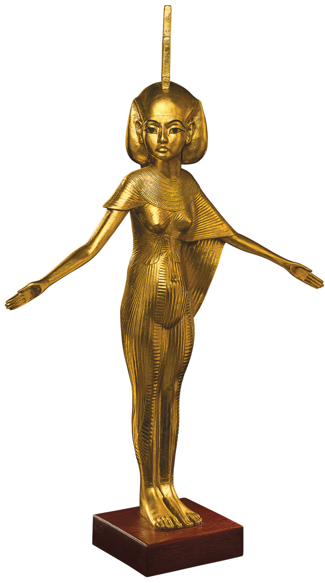 Skulptur "Schutzgöttin Isis" (Originalgröße), vergoldet
