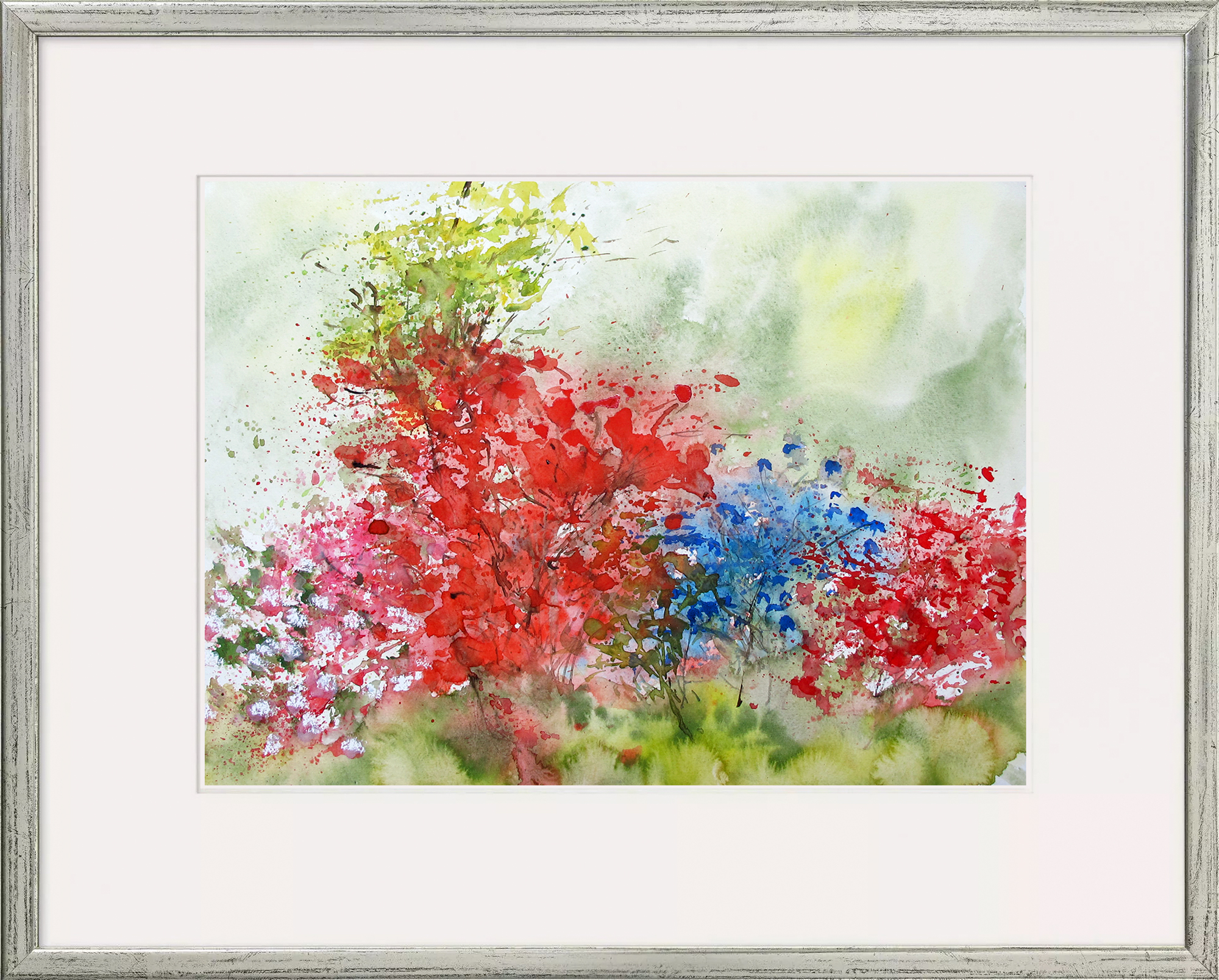 Hans-Jürgen Gaudeck: Bild ‚Azaleenblüte‘ (2023) (Unikat)
