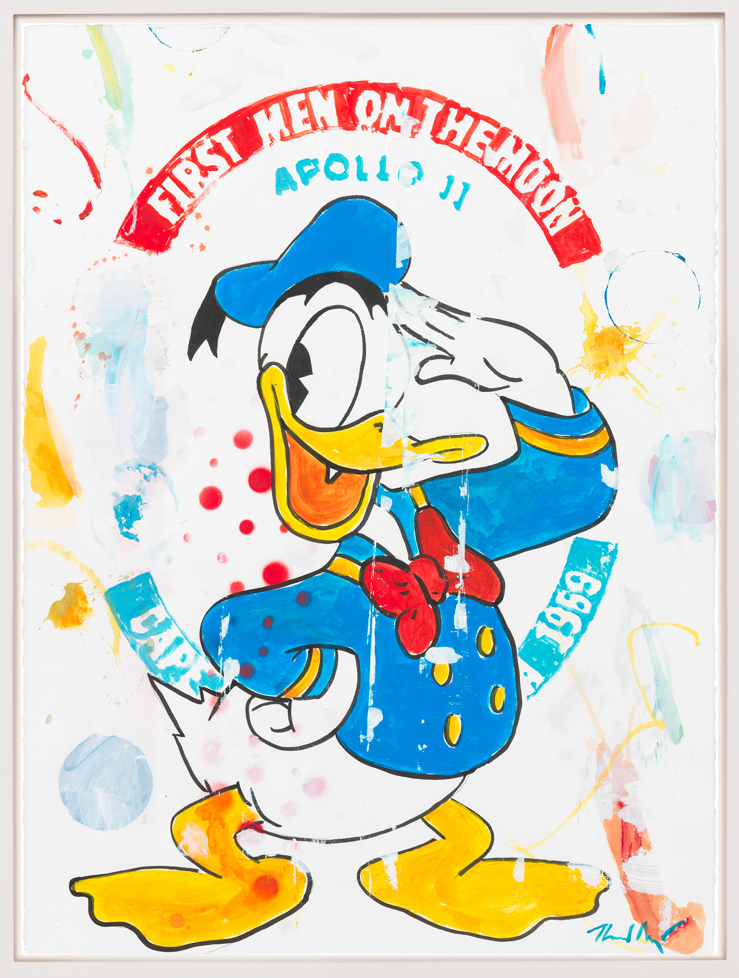 Heiner Meyer: Bild ‚Heroes On Paper XVII‘ (2019) (Serielles Unikat)