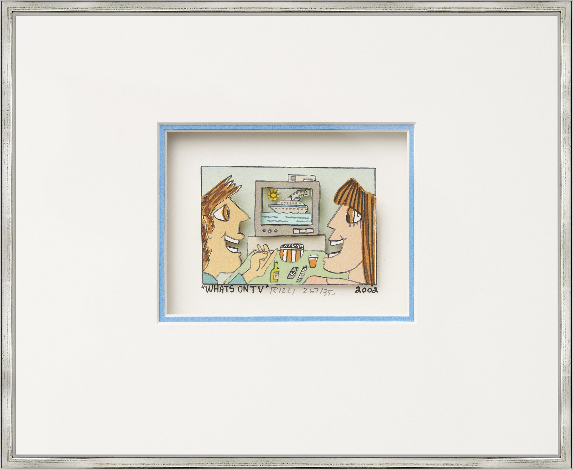 James Rizzi: Bild ‚Whats On TV‘ (2002)