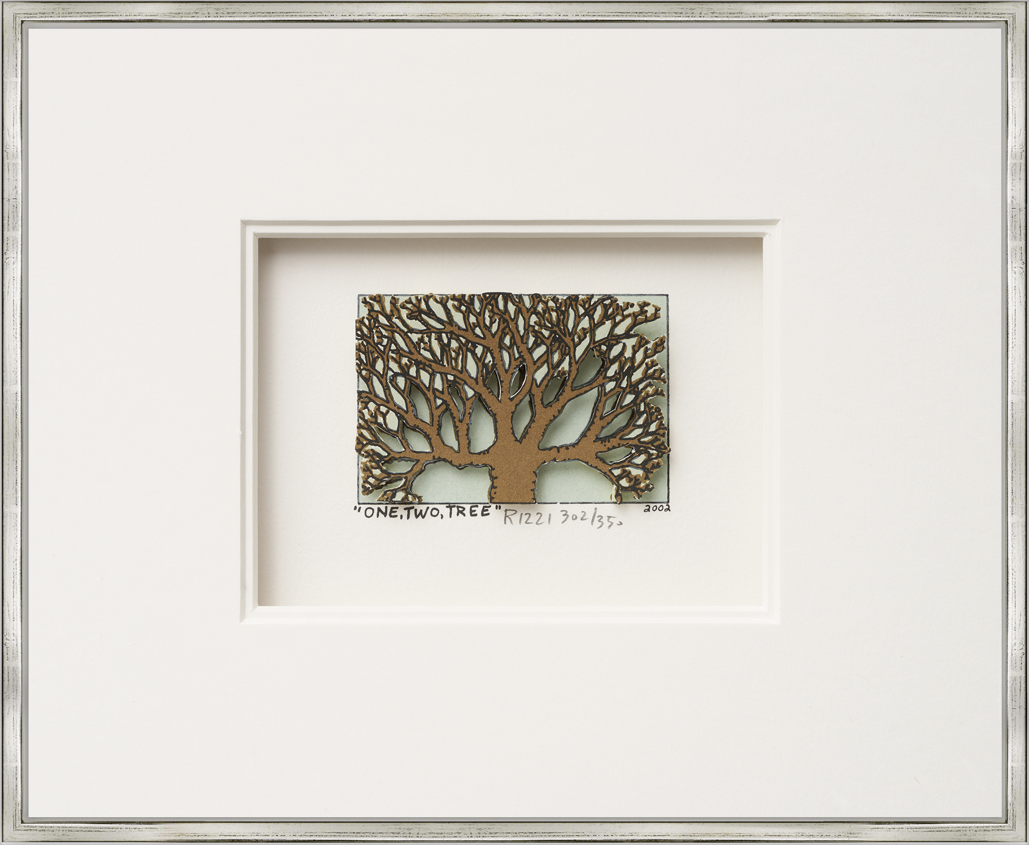 James Rizzi: Bild ‚One Two Tree‘ (2002)