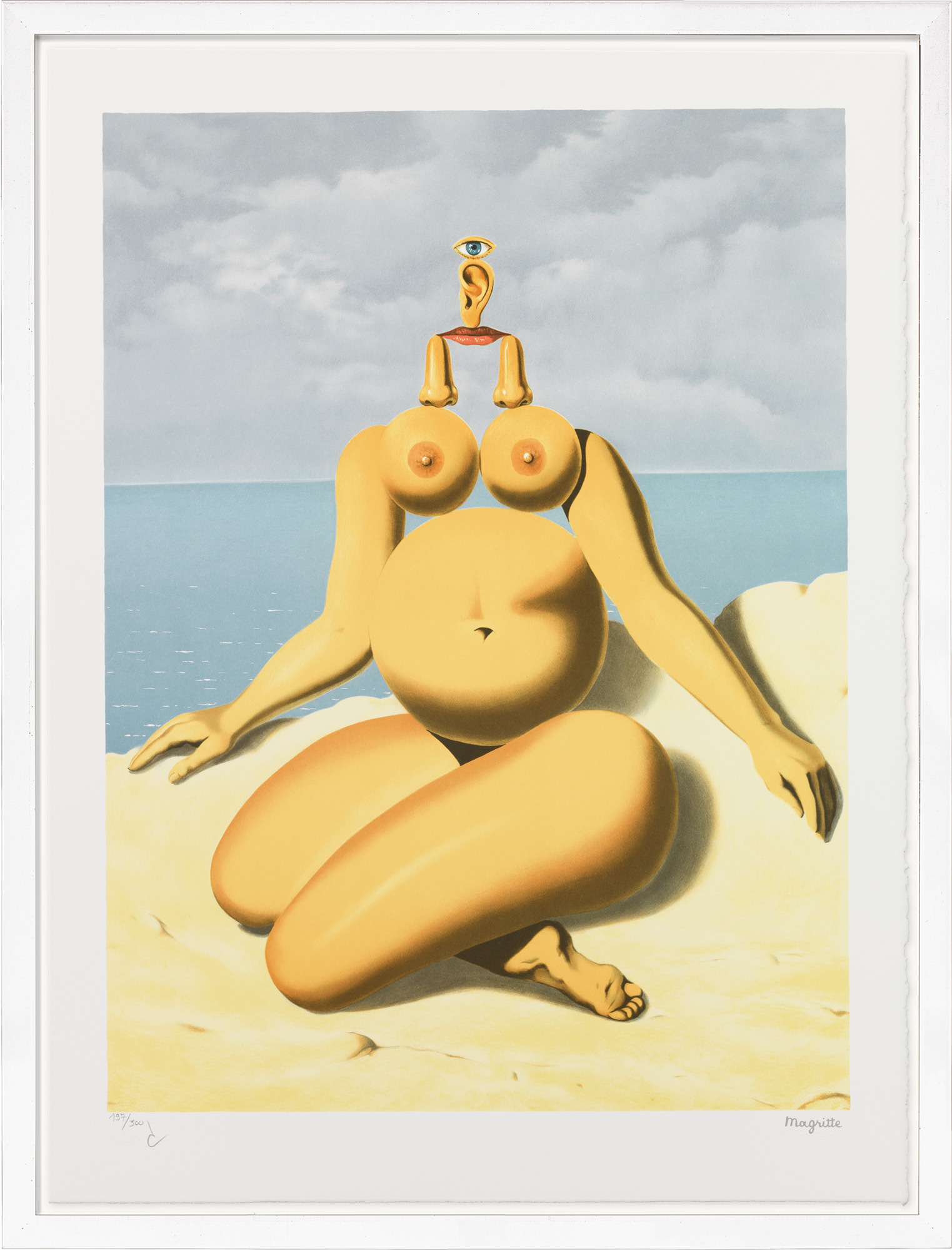 René Magritte: Bild ‚La race blanche‘ (2004)