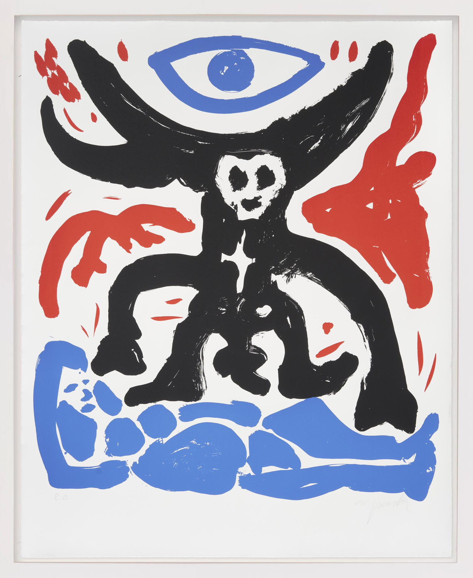 A. R. Penck: Bild ‚Pilatus‘ (1992)