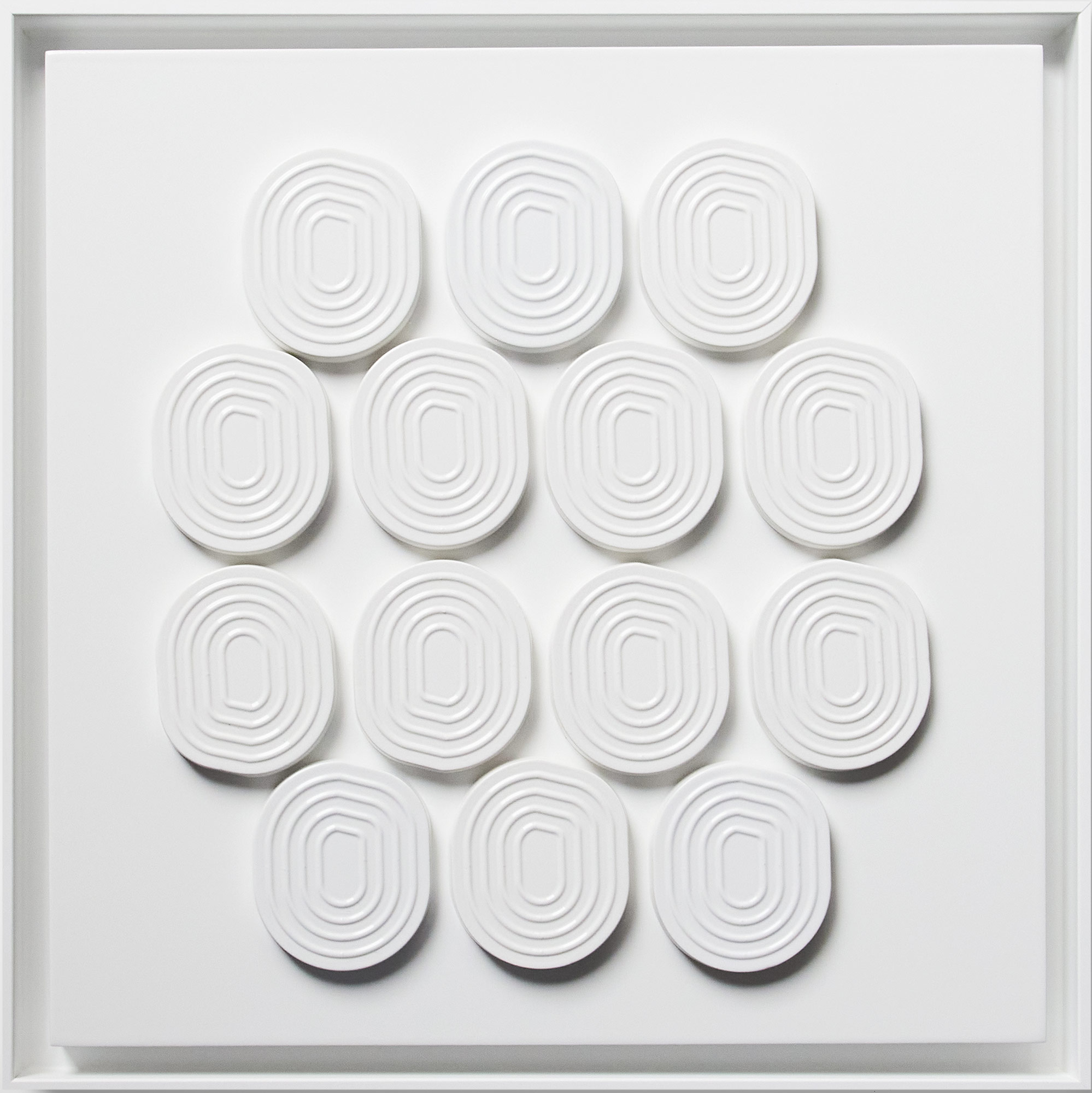 Mandy Wiesener: Bild ‚A White Piece‘ (2020) (Unikat)