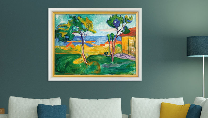 Edvard Munch: Picture 'The Garden in Asgardstrand'