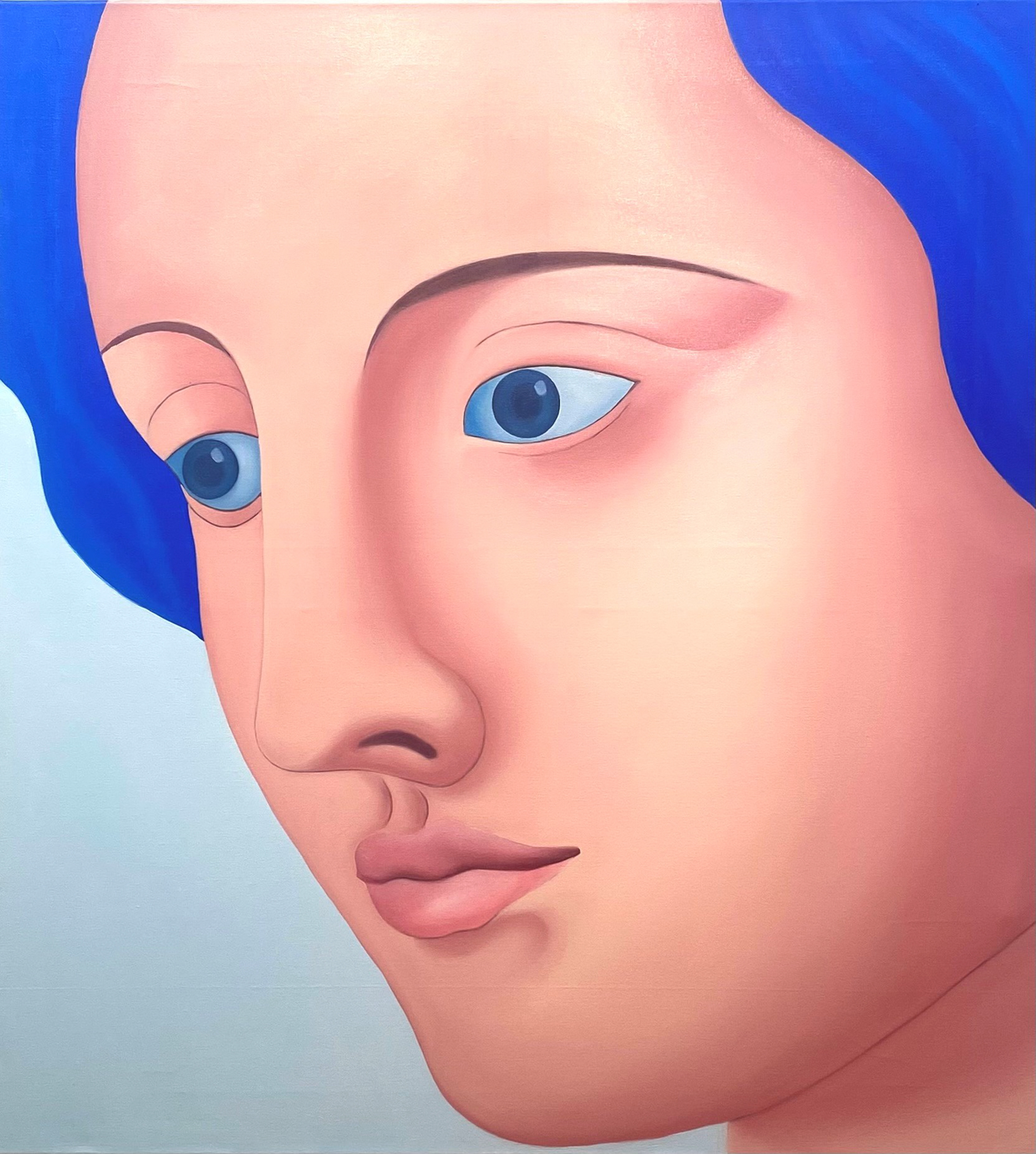 Ulrich Lipp: Bild ‚Faces II‘ (2024) (Unikat)