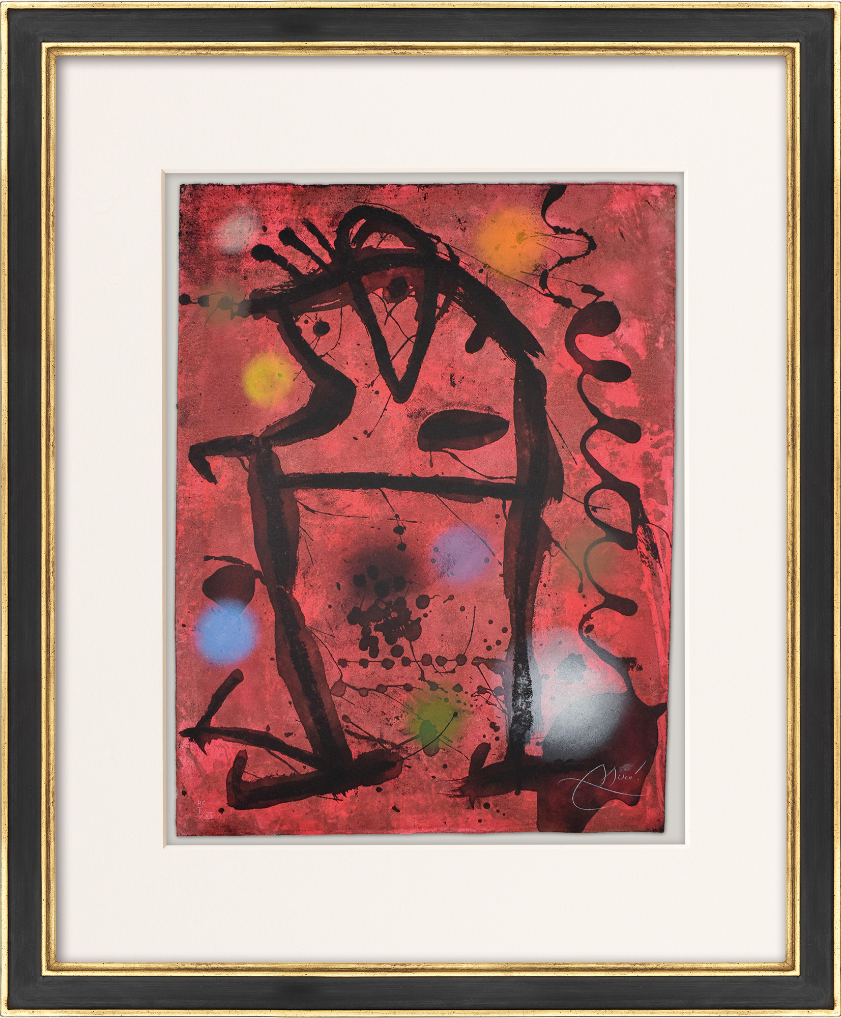 Bild "Gran Rupestres VII" (1979) von Joan Miró