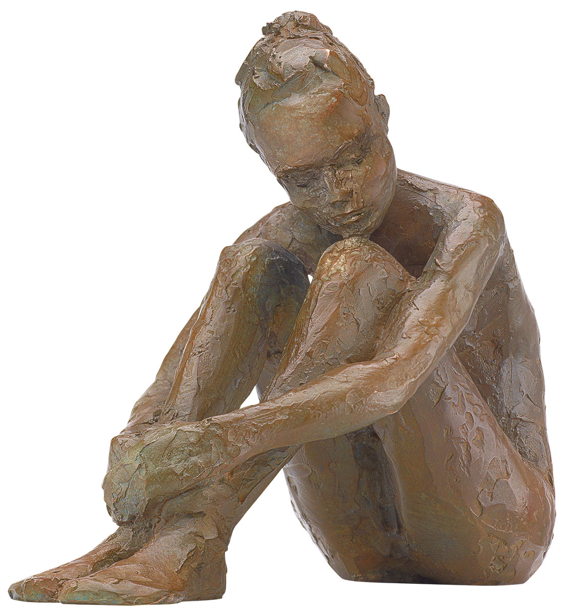 Skulptur "Innere Ruhe", Bronze