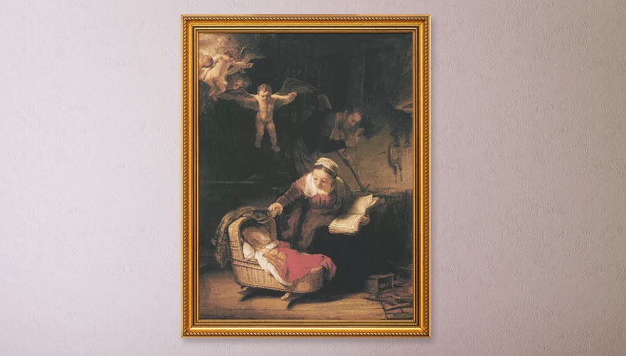 Rembrandt: Picture "The Holy Family"