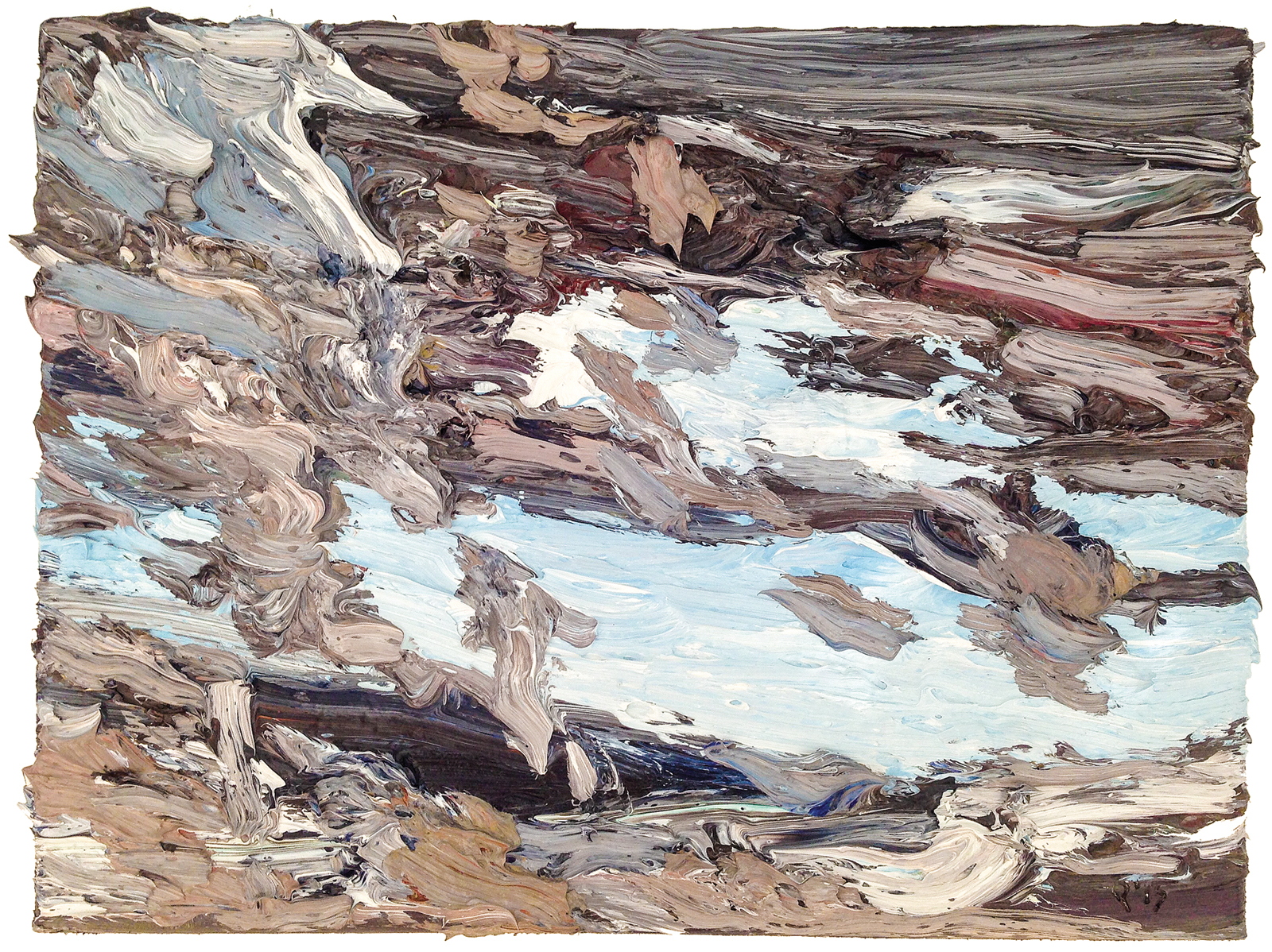 Ben Kamili: Bild ‚Herbsthimmel 1‘ (2015) (Unikat)