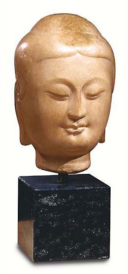 Chinesischer Buddha-Kopf