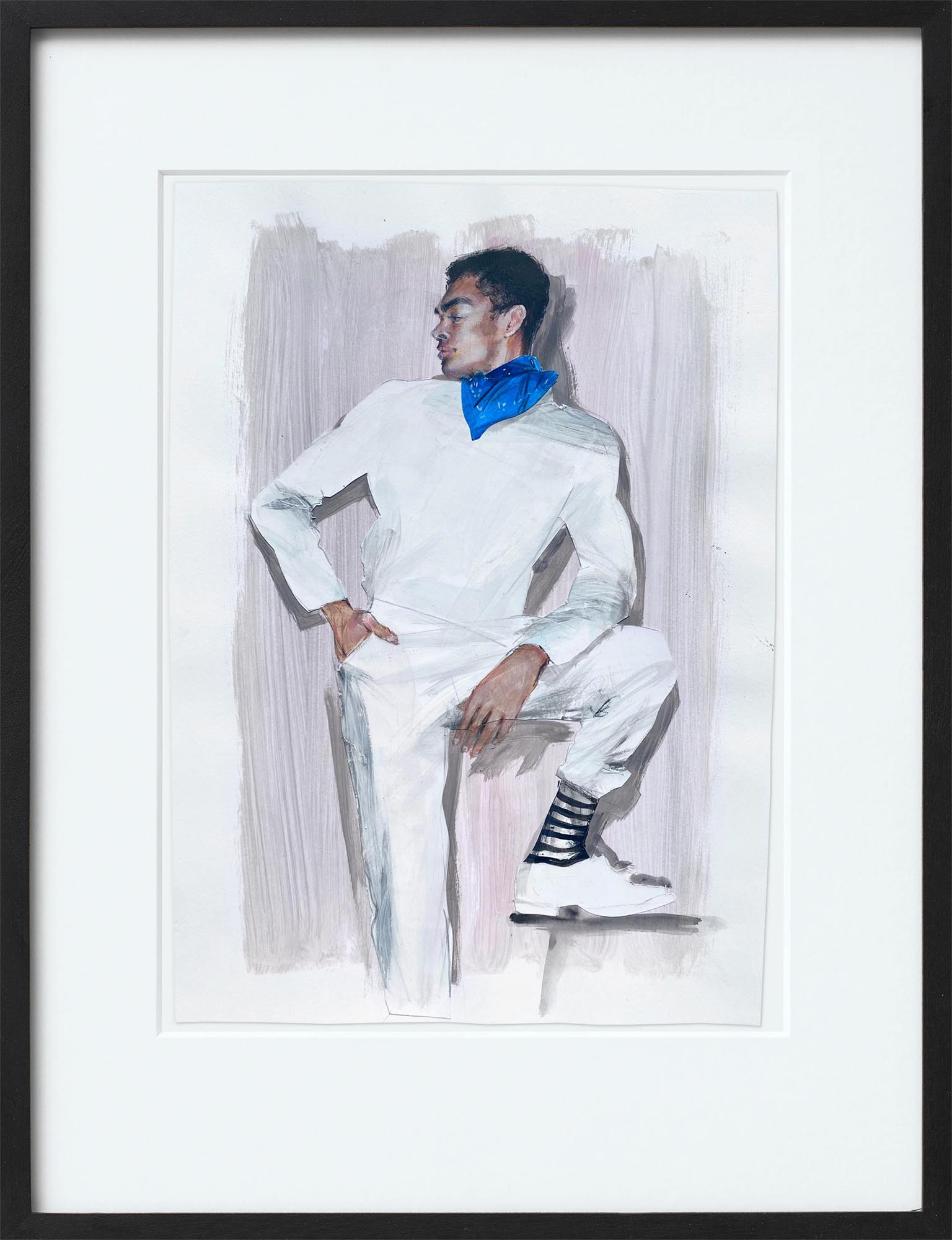 Jacqueline Ostermann: Bild ‚Dandy‘ (2021) (Unikat)