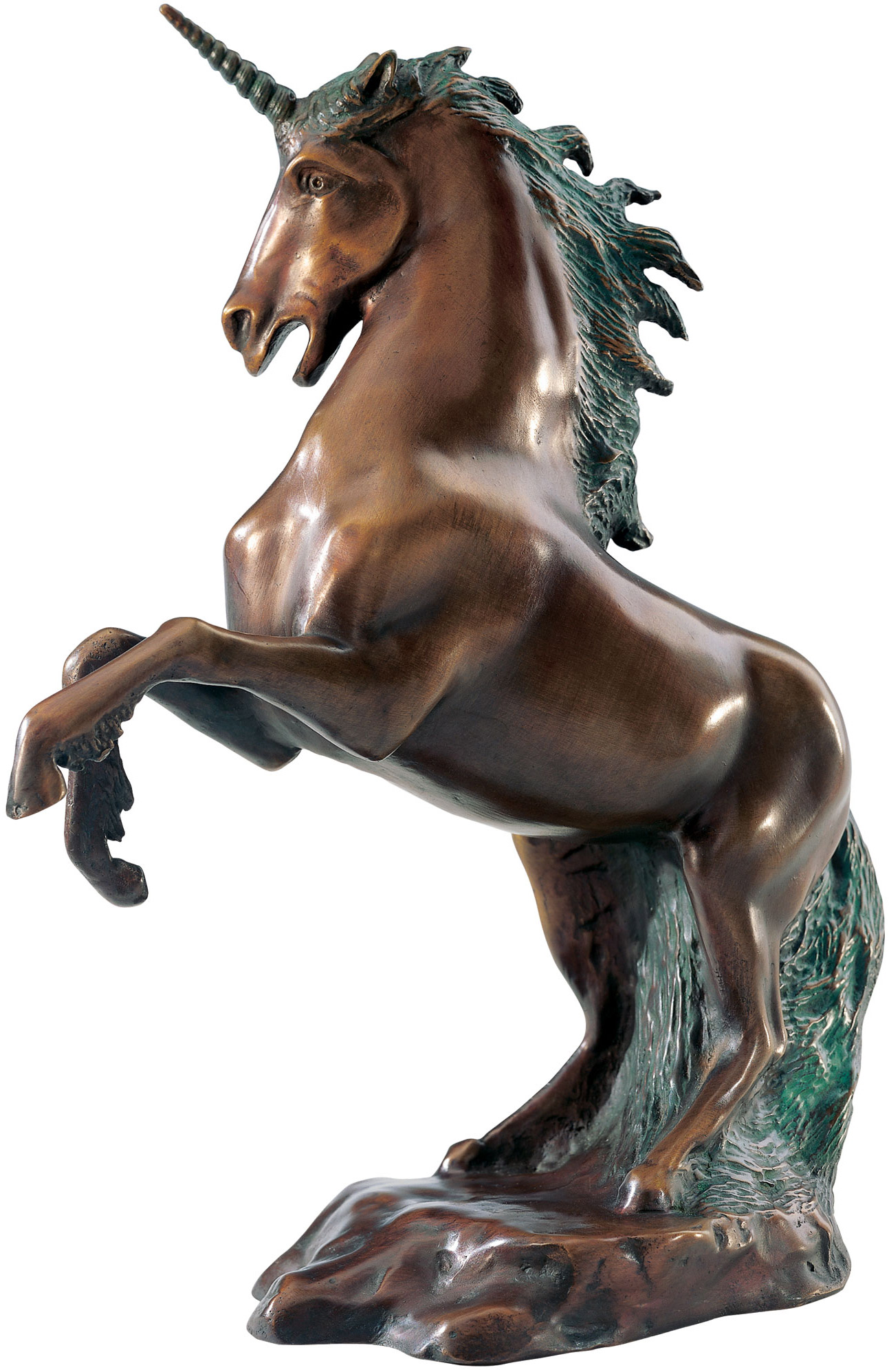 Skulptur "Einhorn", Version in Bronze von Rolf May