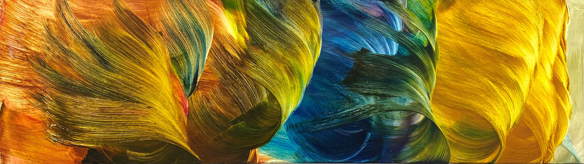 Isa Dahl: Bild ‚wanderung‘ (2024) (Unikat)