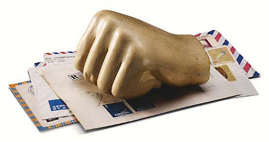 Briefbeschwerer "Ägyptische Hand"