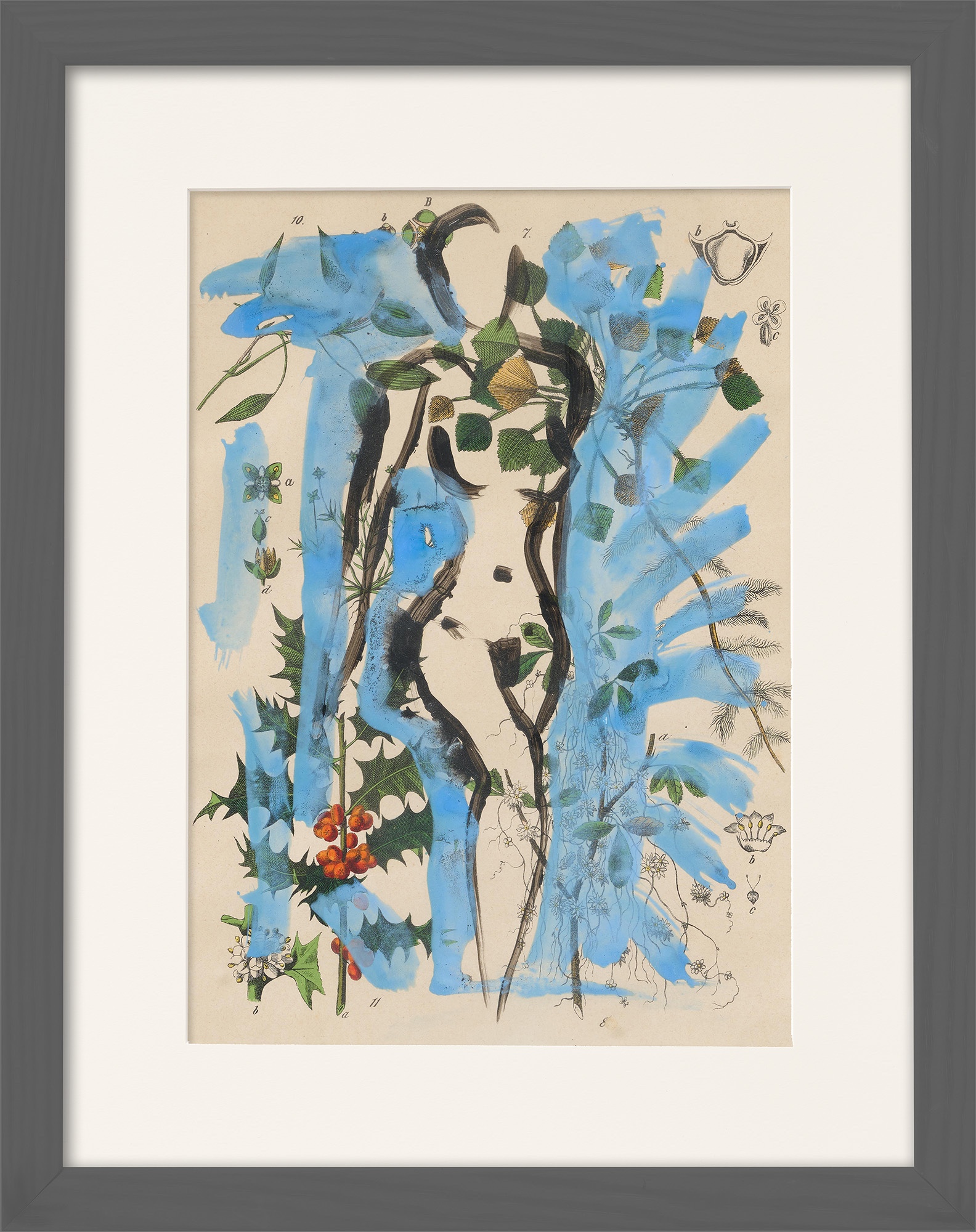 Stefan Szczesny: Bild ‚Songe-Vegetal 27‘ (2009) (Unikat)