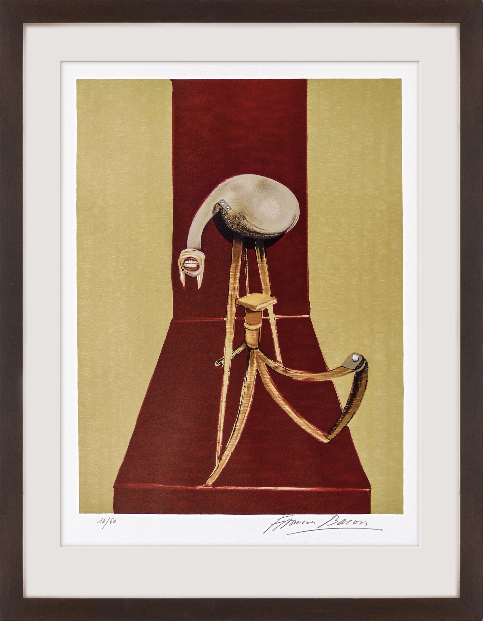 Francis Bacon: Bild ‚Central Panel, from: Second Version of the Triptyc‘ (1988)