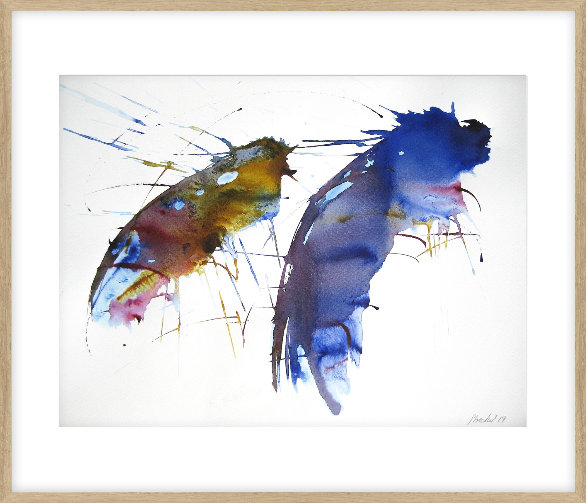 Renée Strecker: Bild ‚Pas de deux III‘ (2019) (Unikat)