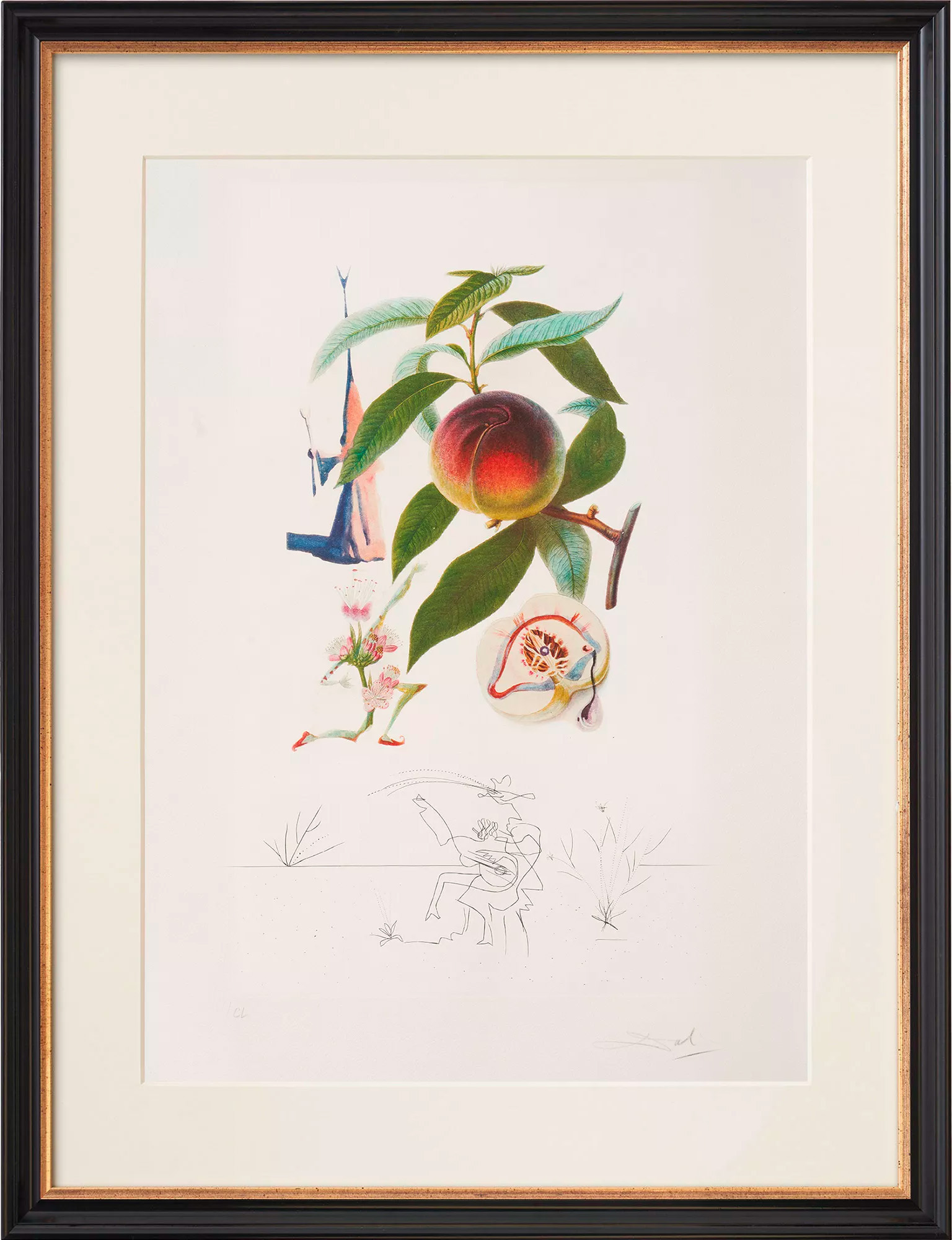 Salvador Dalí: Bild ‚Pêcher pénitent‘ (1969/70)