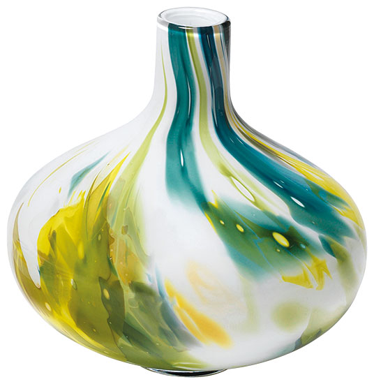 Glass vase "Monet"