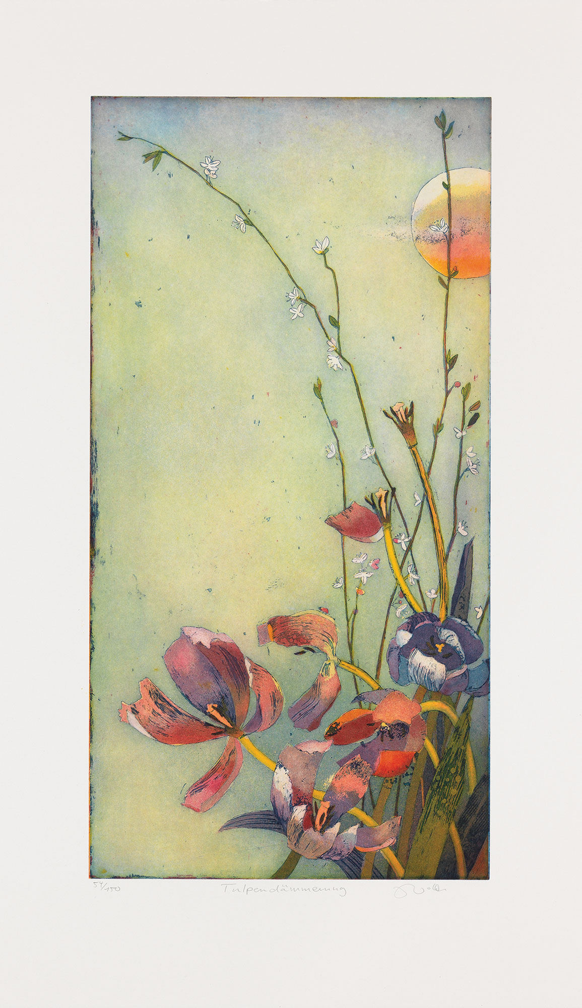 Jutta Votteler: Bild ‚Tulpendämmerung‘ (2014)