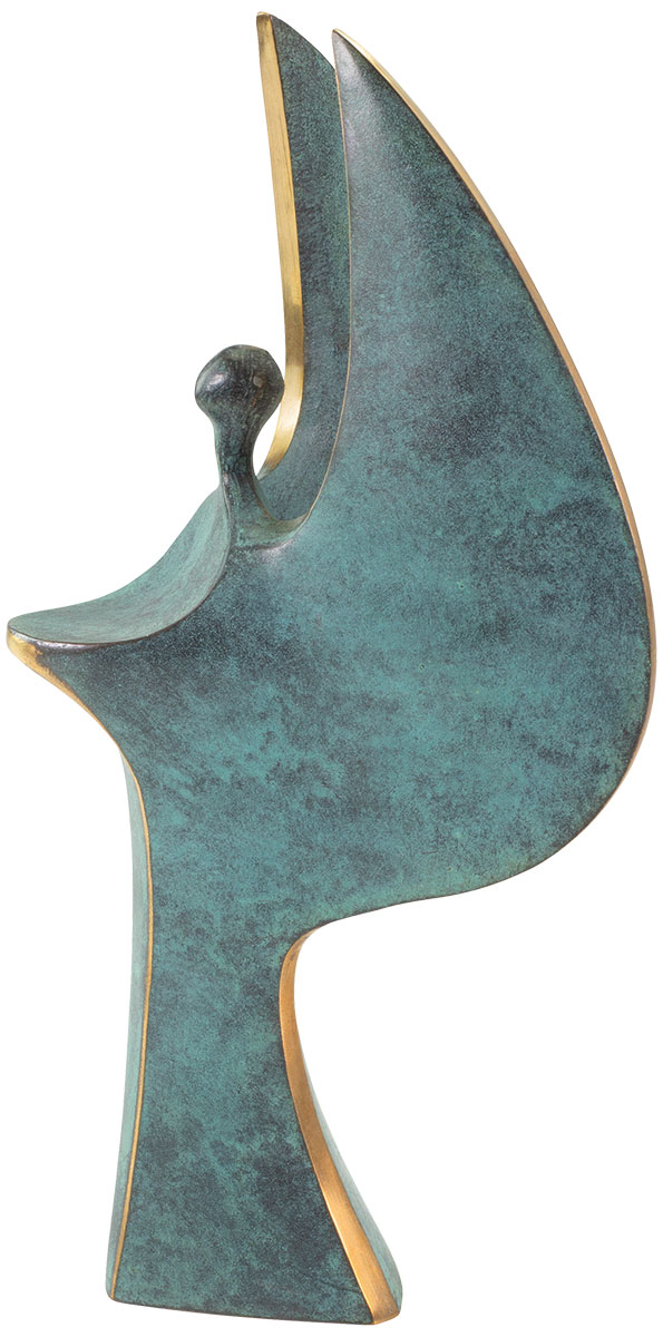 Skulptur "Engel", Bronze von Luise KöttGärtner kaufen ars mundi