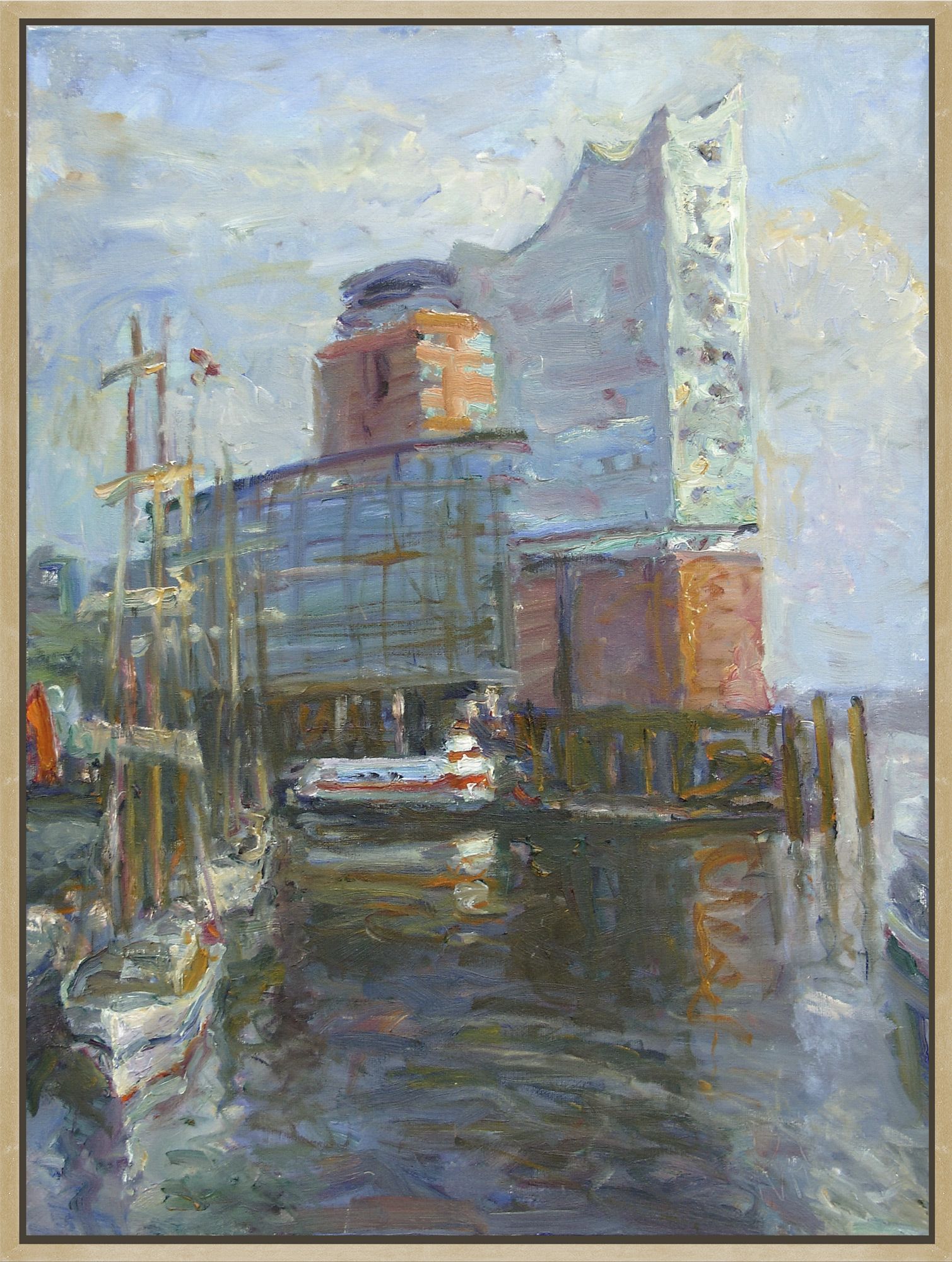 André Krigar: Bild ‚Elbphilharmonie‘ (2018) (Unikat)