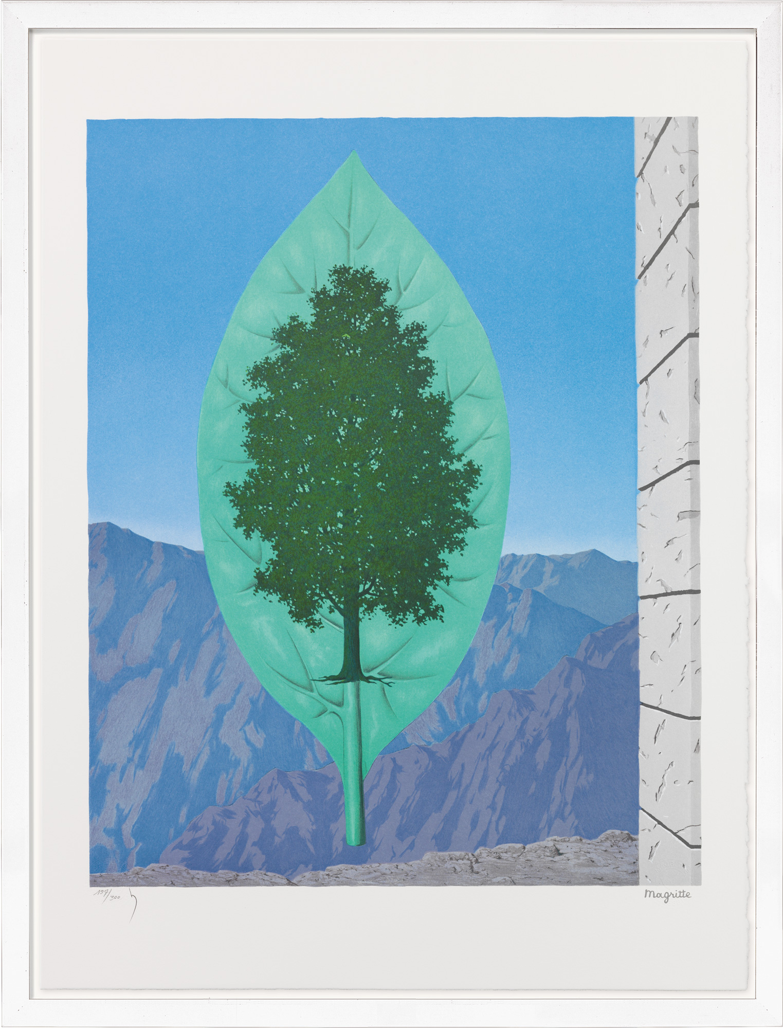 René Magritte: Bild ‚Le dernier cri‘ (2004)