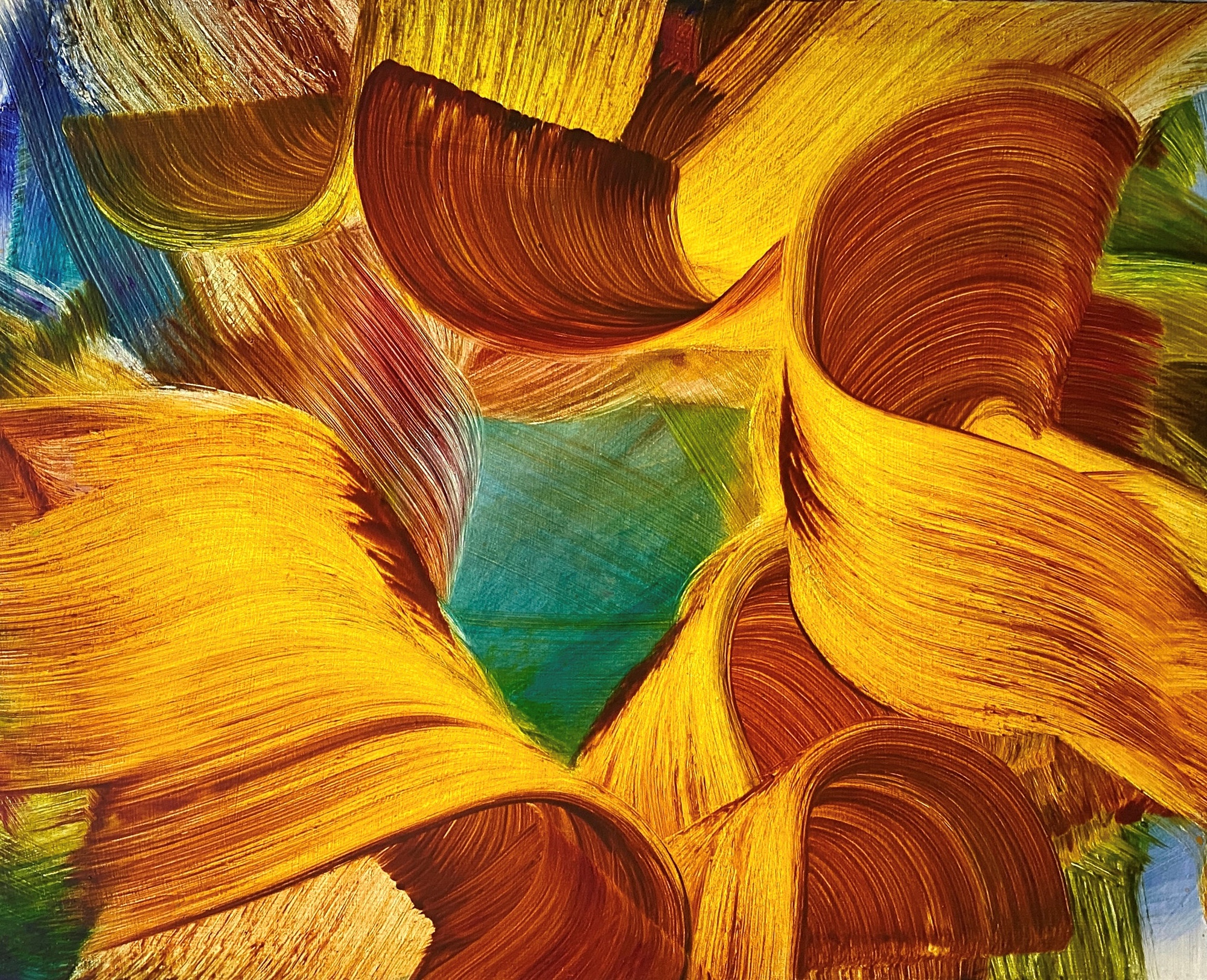 Isa Dahl: Bild ‚bloom (18)‘ (2026) (Unikat)