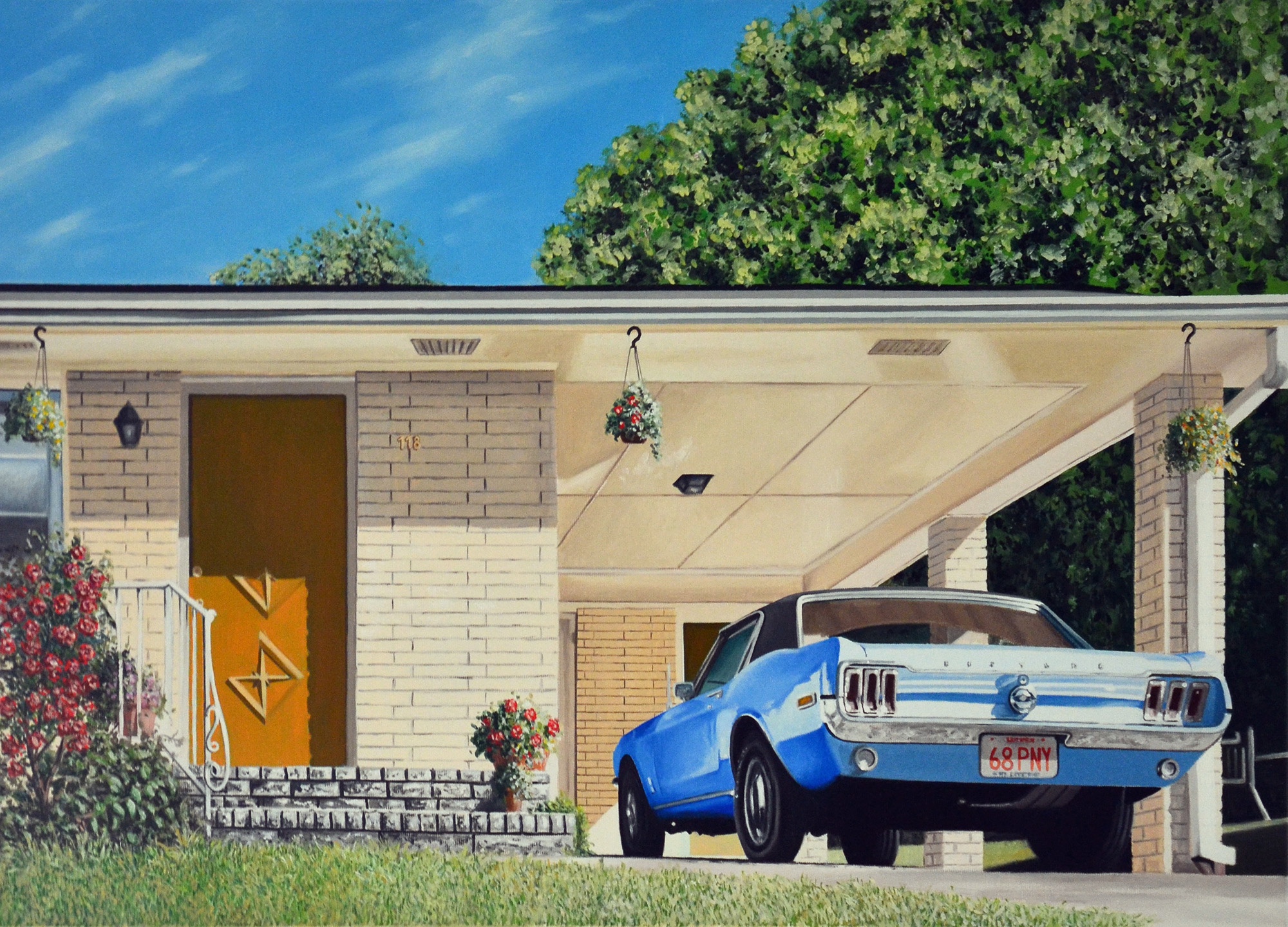 Thomas Kobusch: Bild ‚Pauls Pony‘ (2022) (Unikat)