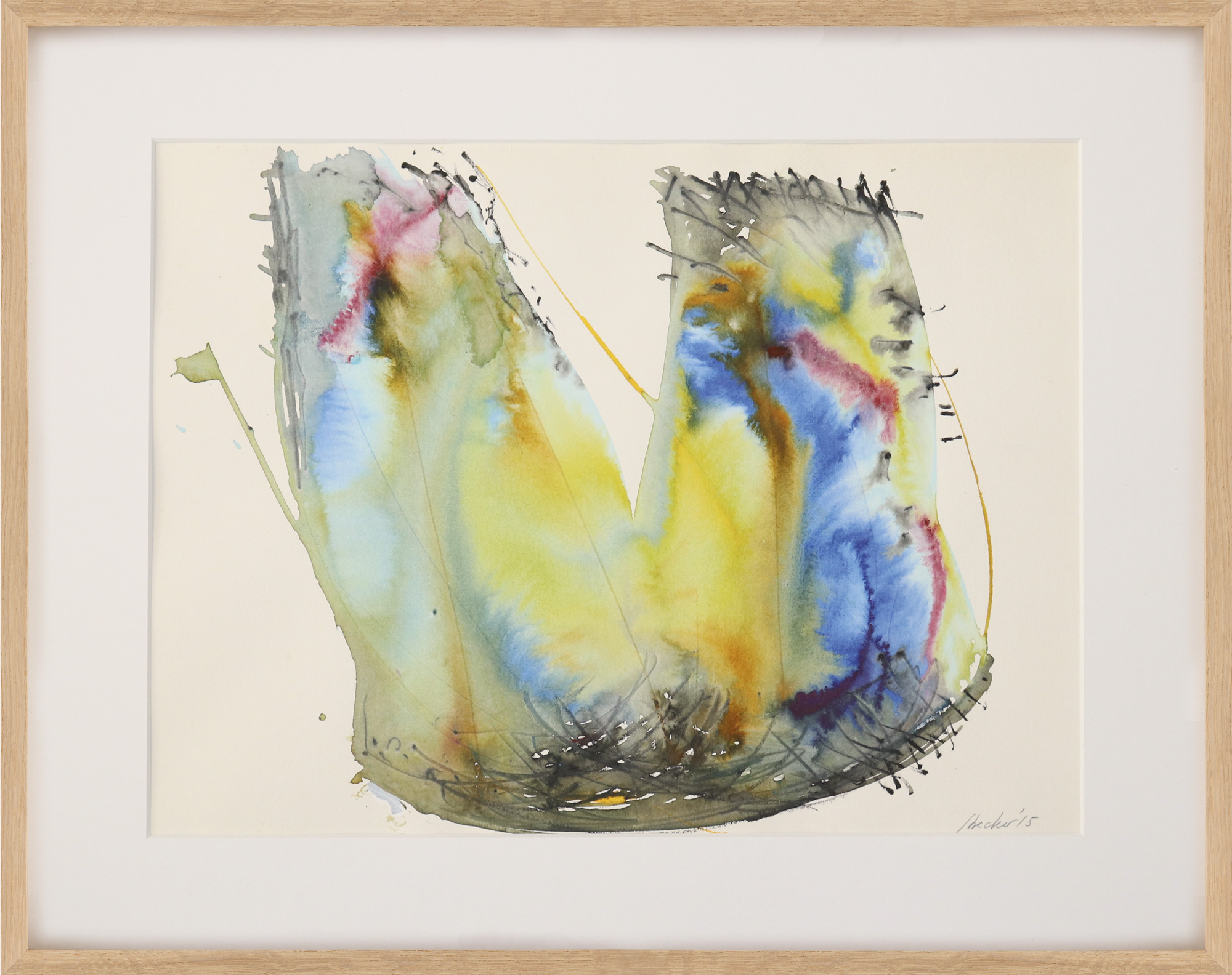 Renée Strecker: Bild ‚Verschmolzen‘ (2015) (Unikat)
