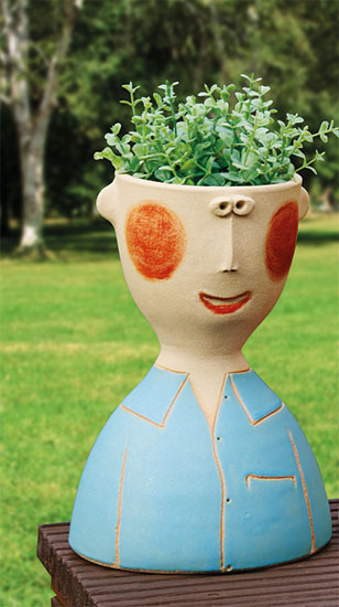 Planter "Jan", ceramic