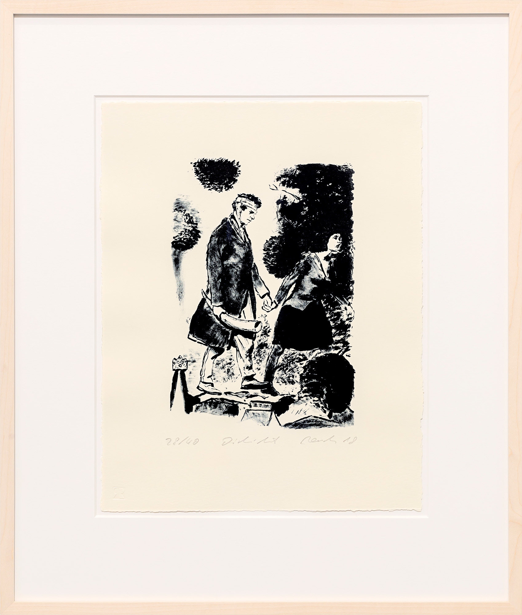 Neo Rauch: Bild ‚Dickicht‘ (2018)