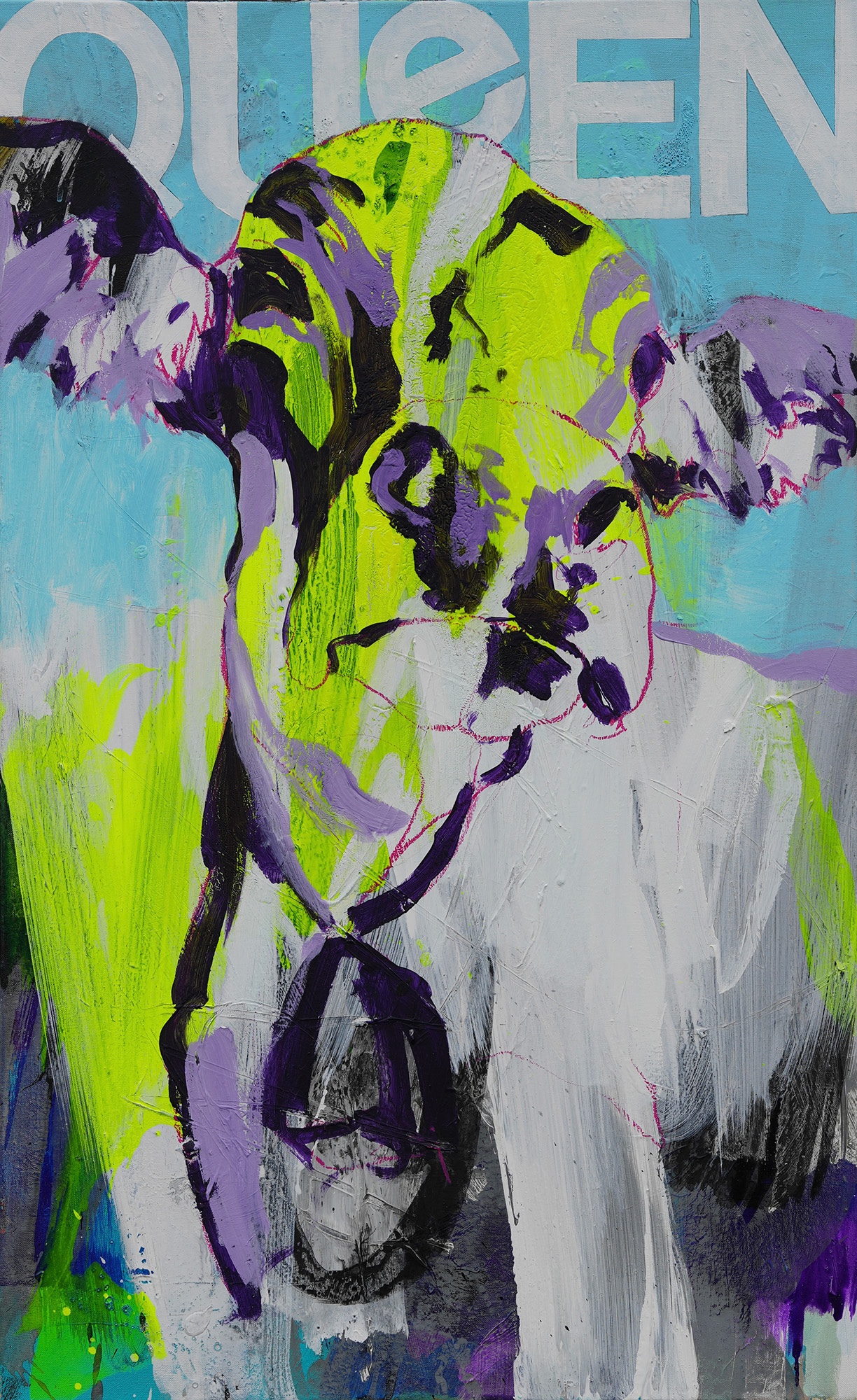 Stephan Geisler: Bild ‚Queen‘ (2025) (Unikat)