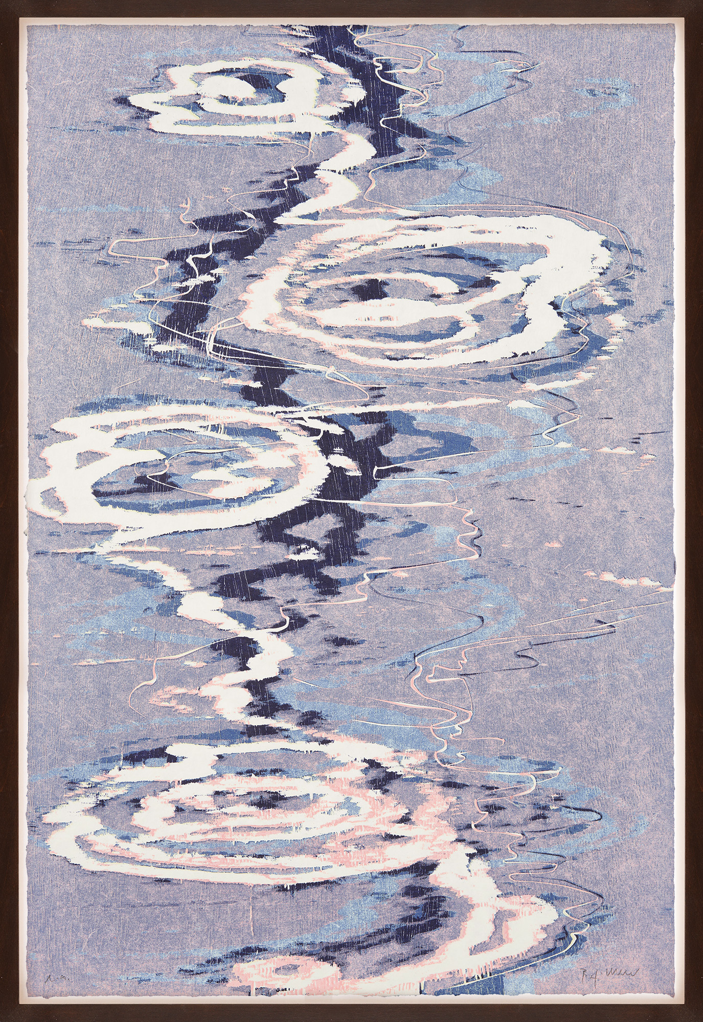 Bernd Zimmer: Bild ‚Alles fließt (7)‘ (2012) (Unikat)