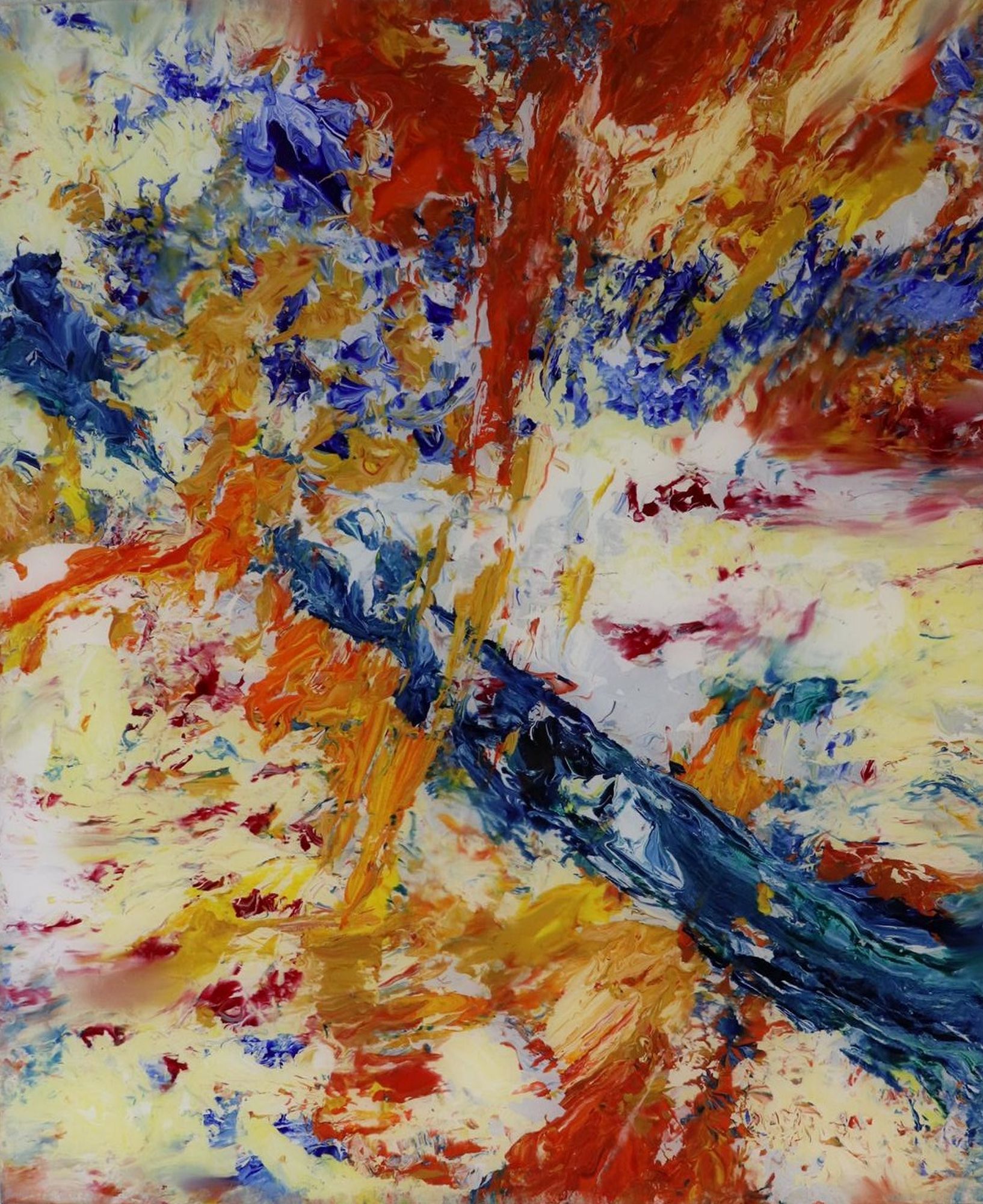Renée Strecker: Bild ‚20, Impression VI‘ (2020) (Unikat)