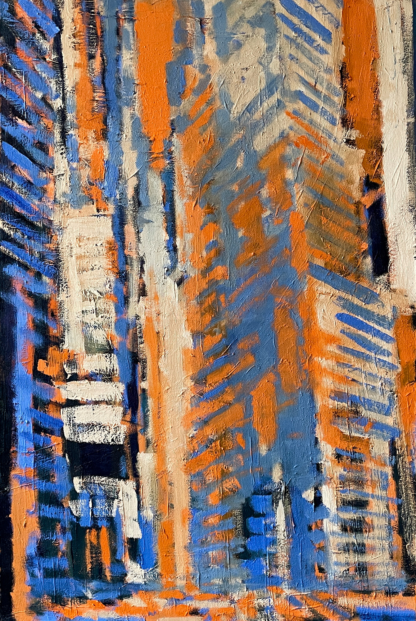 Wolf Bertram Becker: Bild ‚NY‘ (2023) (Unikat)