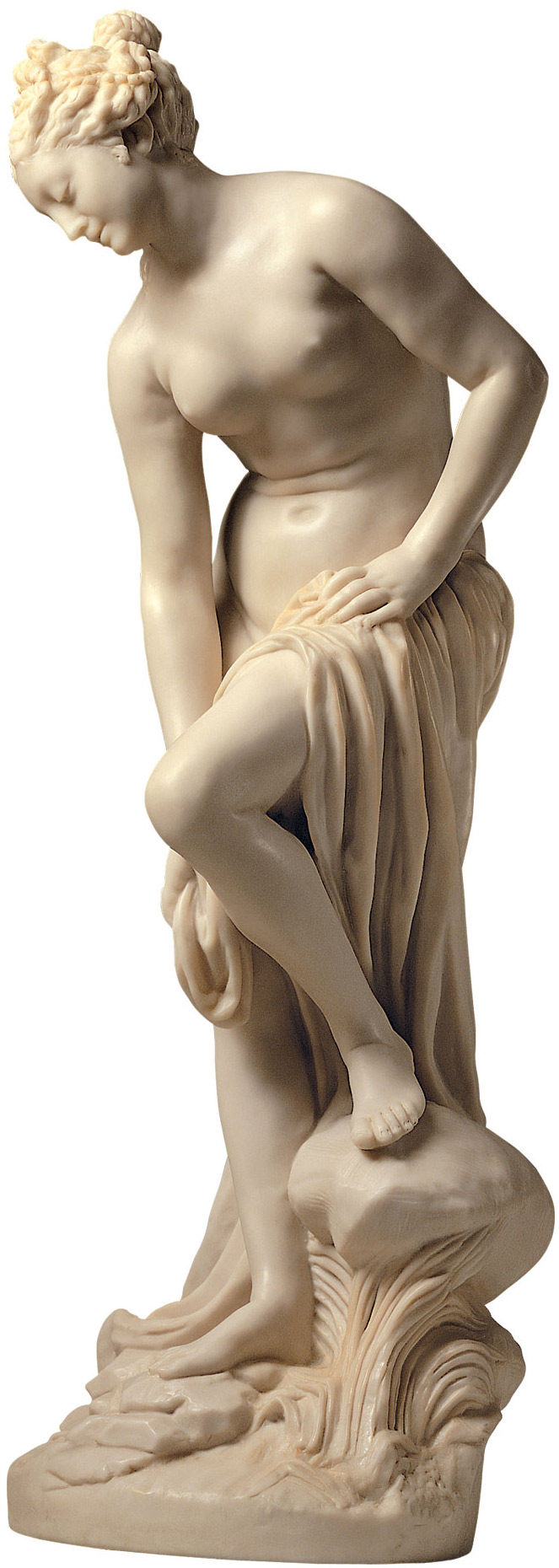 Skulptur "Badende Venus", Kunstguss