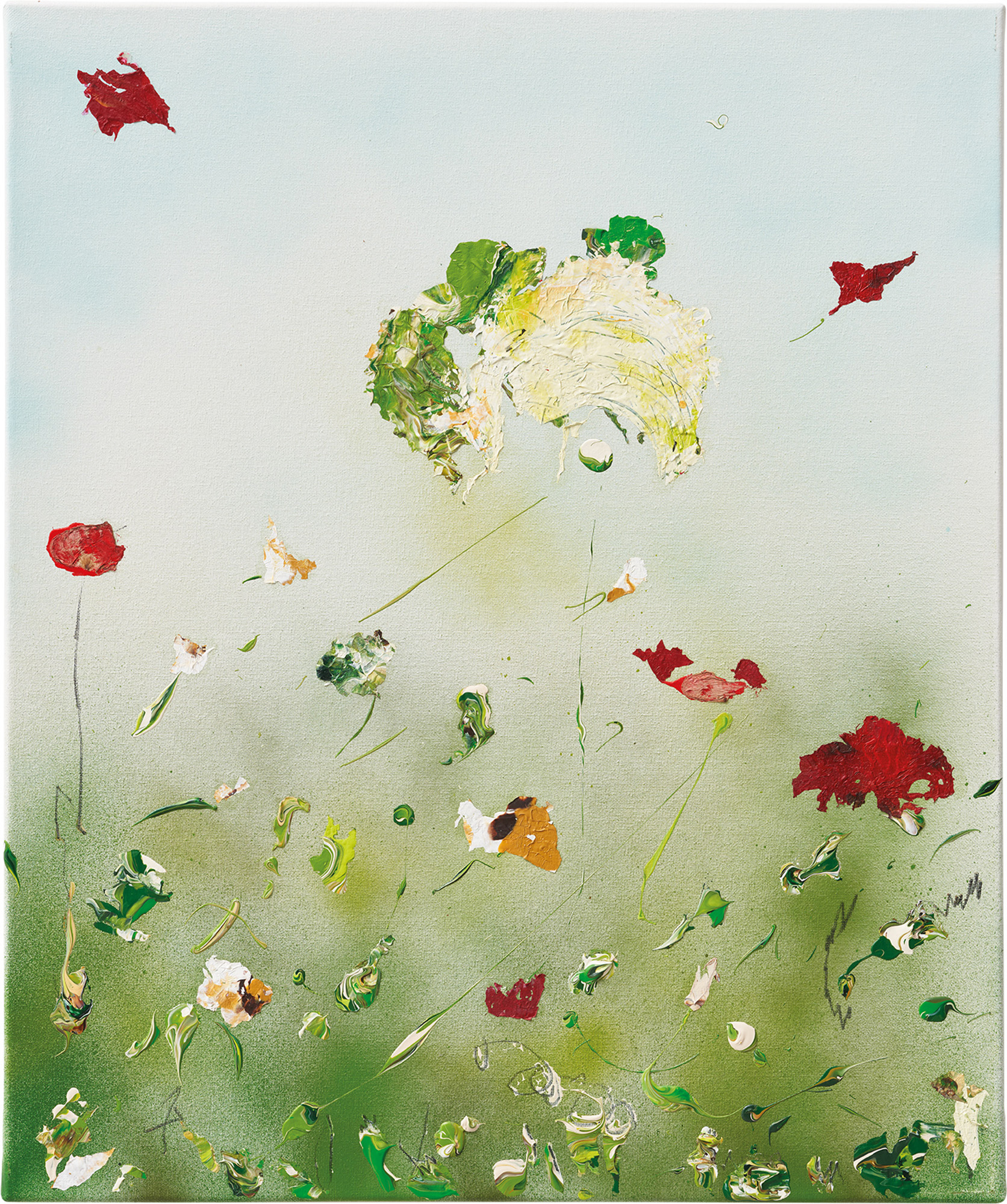 Christine Müller: Bild ‚Die Natur wird zur Kunst II‘ (2022) (Unikat)