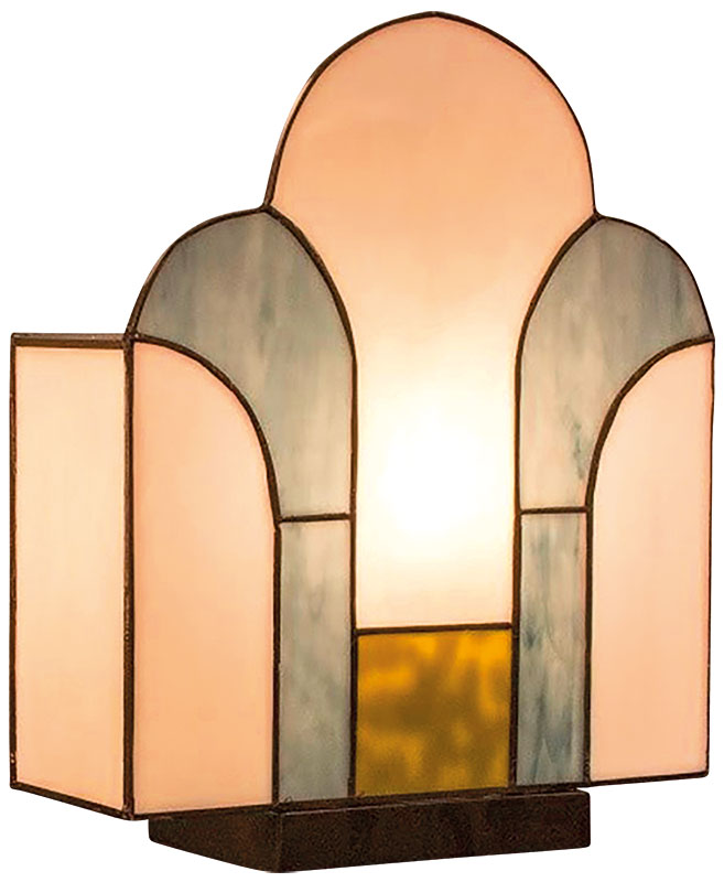 Art Deco table lamp "Window"