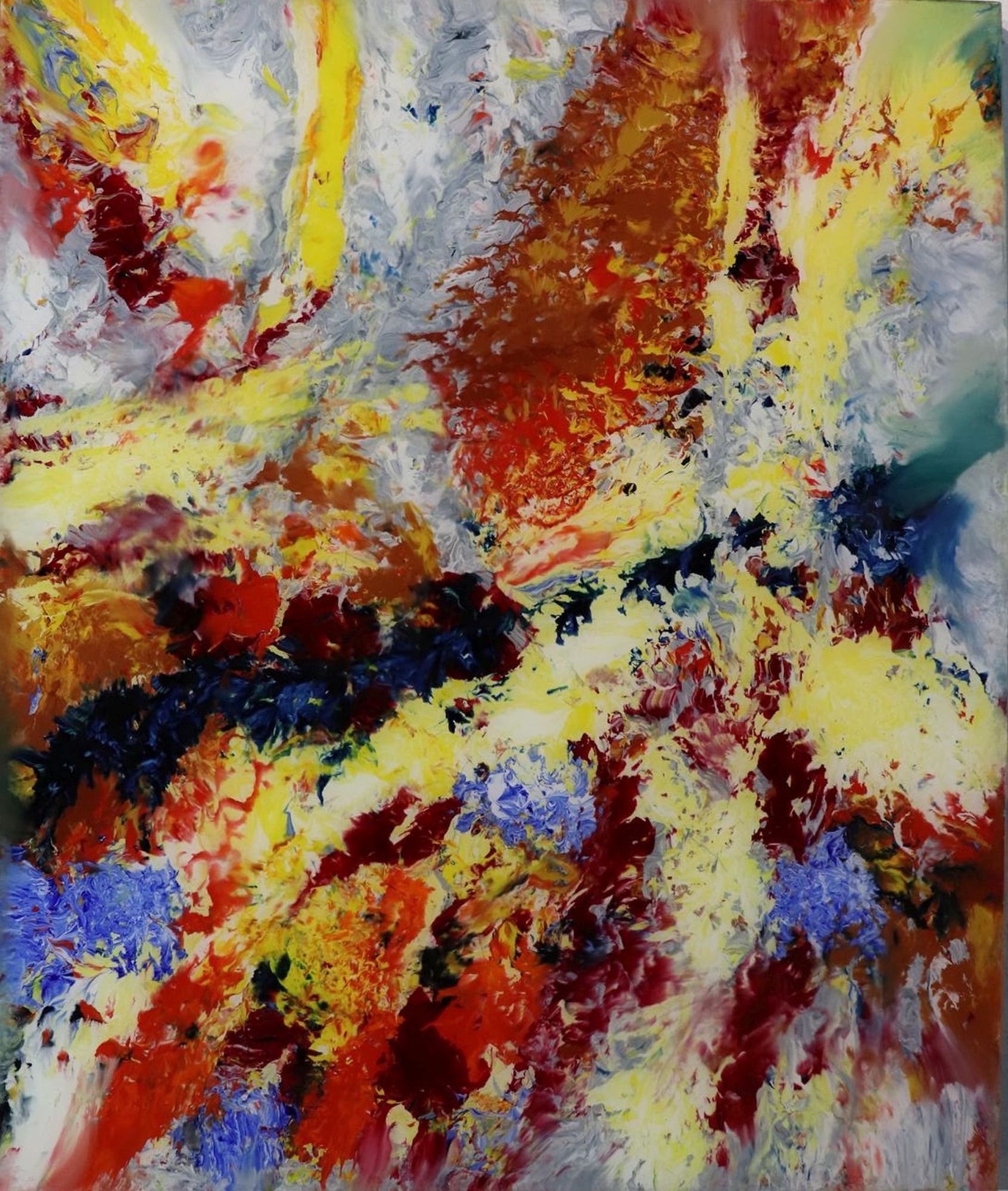 Renée Strecker: Bild ‚20, Impression IV‘ (2020) (Unikat)