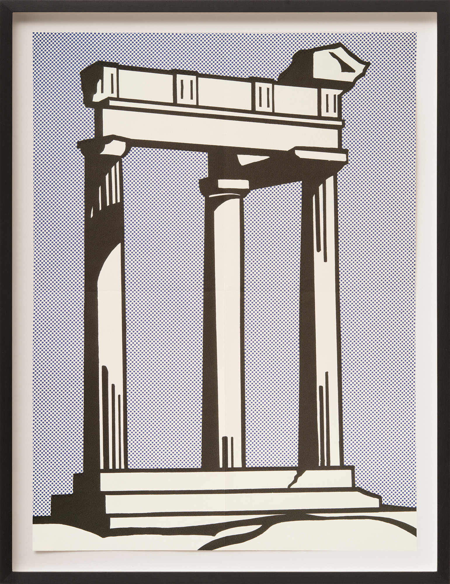 Roy Lichtenstein: Bild ‚Temple (Mailer)‘ (1964)