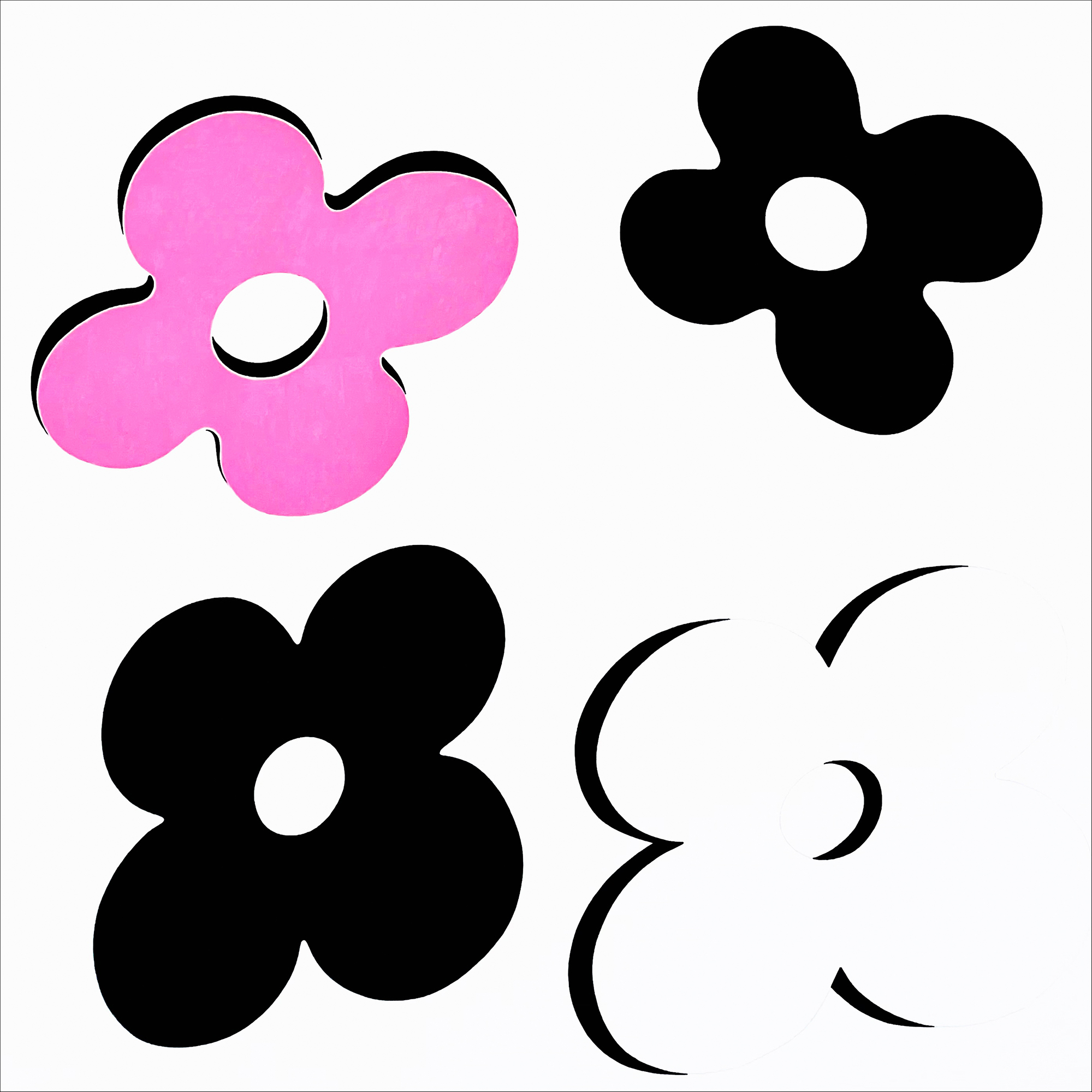 Janos Schaab: Bild ‚flowers_06‘ (2023) (Unikat)