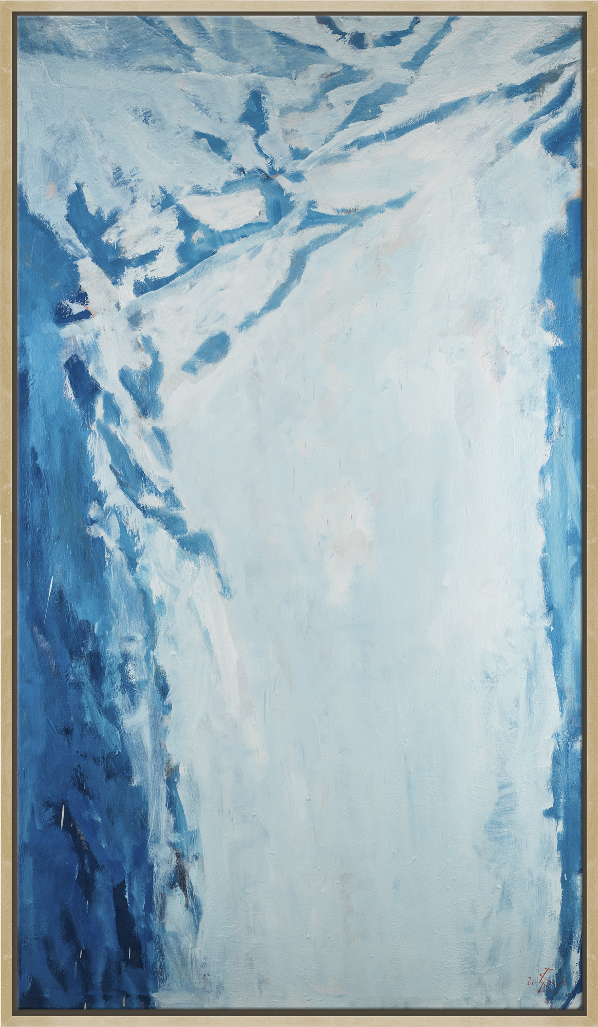 Wolf Bertram Becker: Bild ‚Berg‘ (2016) (Unikat)