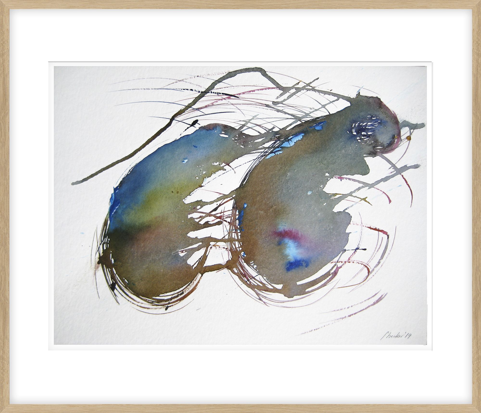 Renée Strecker: Bild ‚Incontro IV‘ (2019) (Unikat)